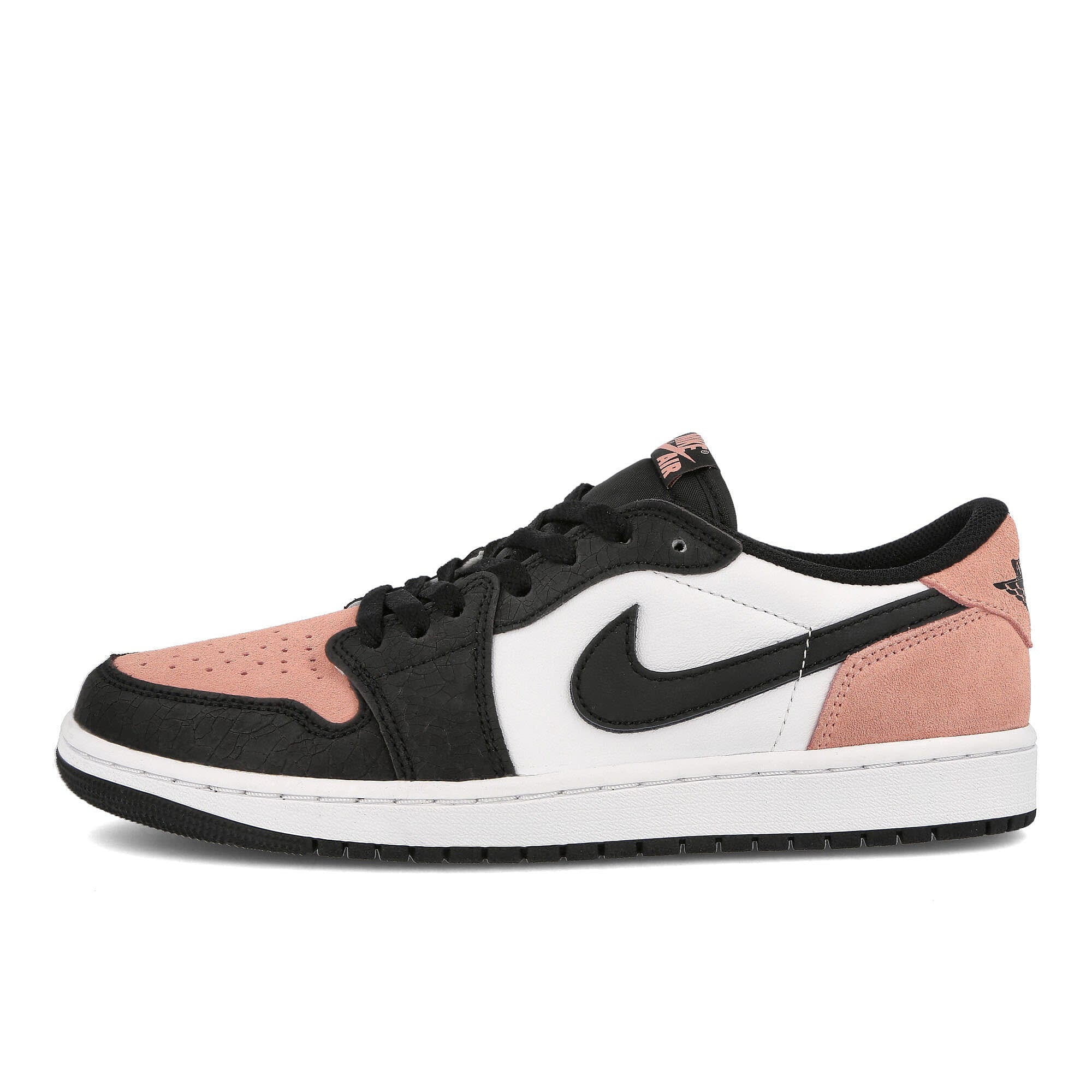 Jordan Air Jordan 1 Retro Low OG Black / Bleached Coral - White Low Top Sneakers CZ0790 061 | Overkill