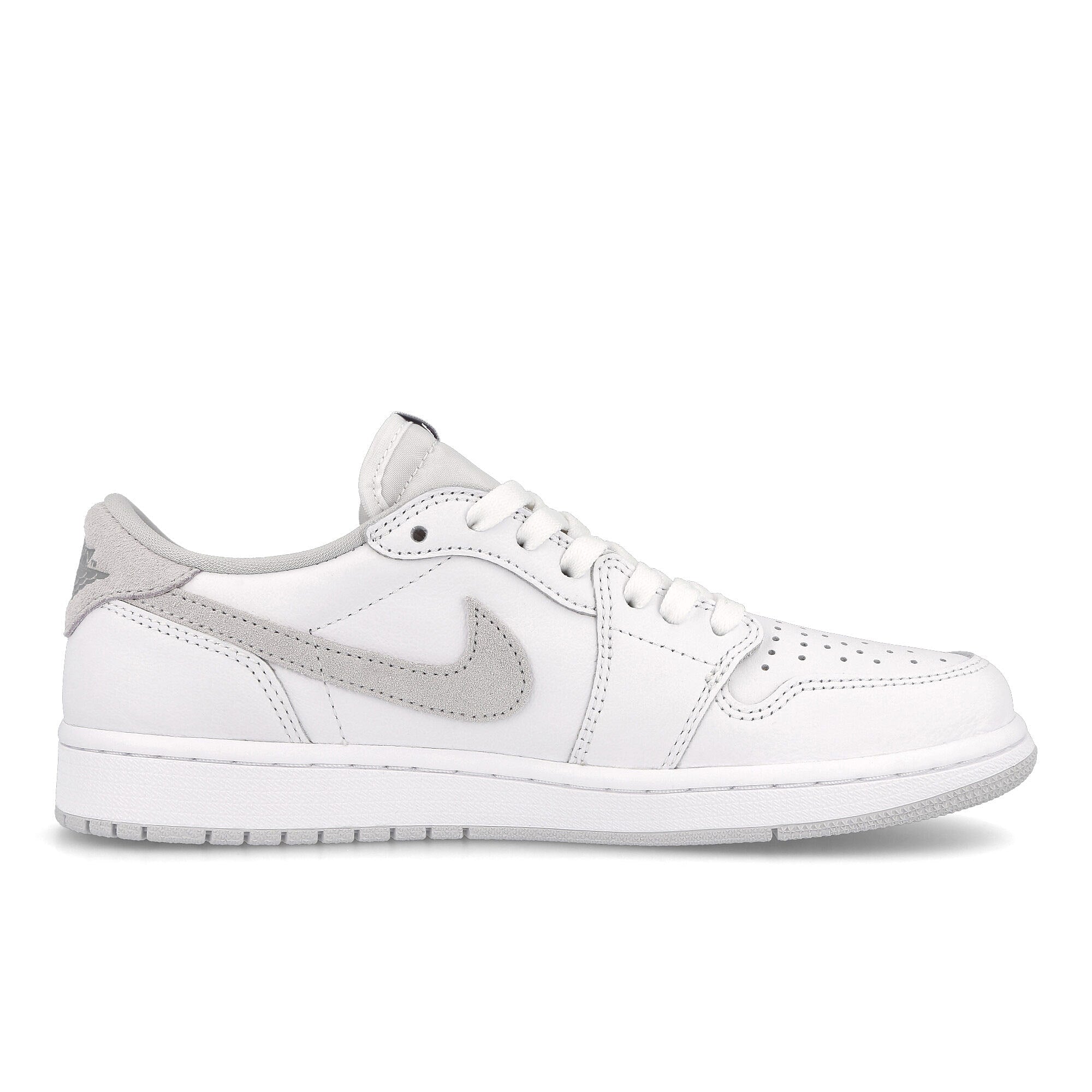 Jordan Air Jordan 1 Low OG White / Particle Grey - Neutral Gray Material | Overkill