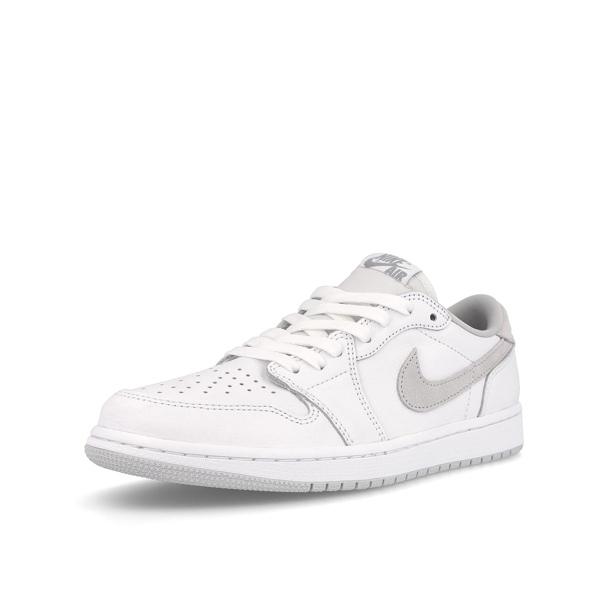 Jordan Air Jordan 1 Low OG White / Particle Grey - Neutral Gray Detailfoto | Overkill