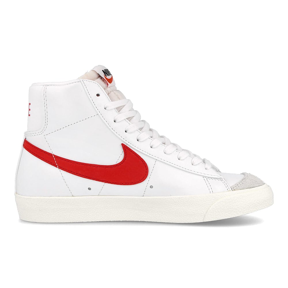 Nike wmns blazer mid 77 vintage White-Habanero Red - Sail Mid Top Sneakers Silhouette | Overkill