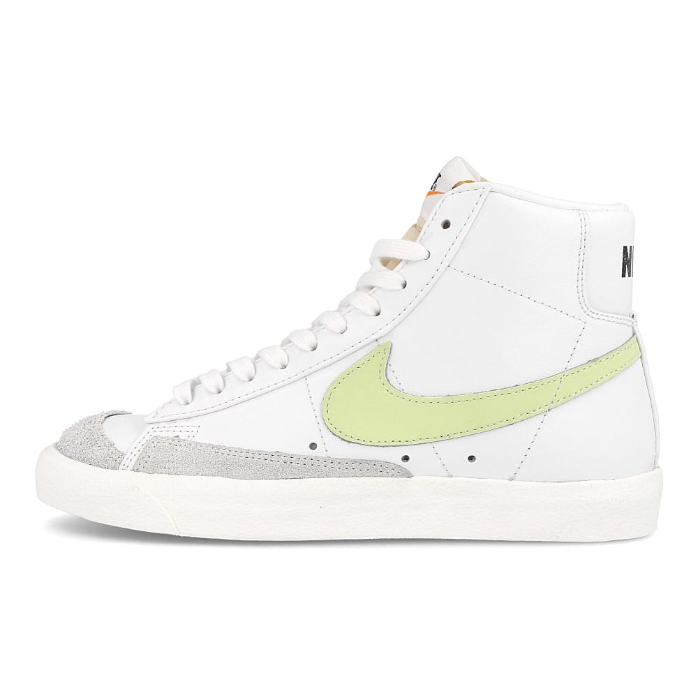 Nike wmns blazer mid 77 Whte-Barely Volt - White - Total Orange Sneakers CZ1055 108 | Overkill