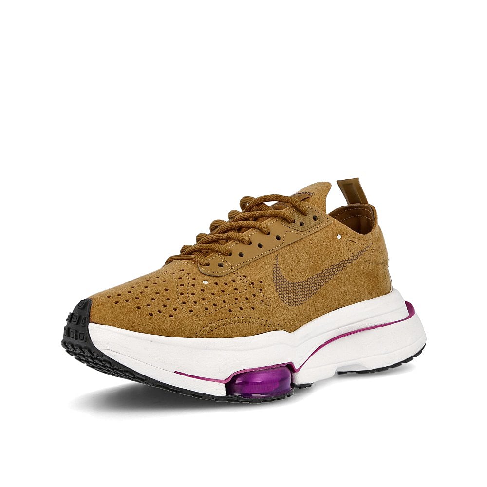 Nike wmns air zoom type Wheat-Ironstone - Red Plum - Summit White Sneakers Close Up | Overkill