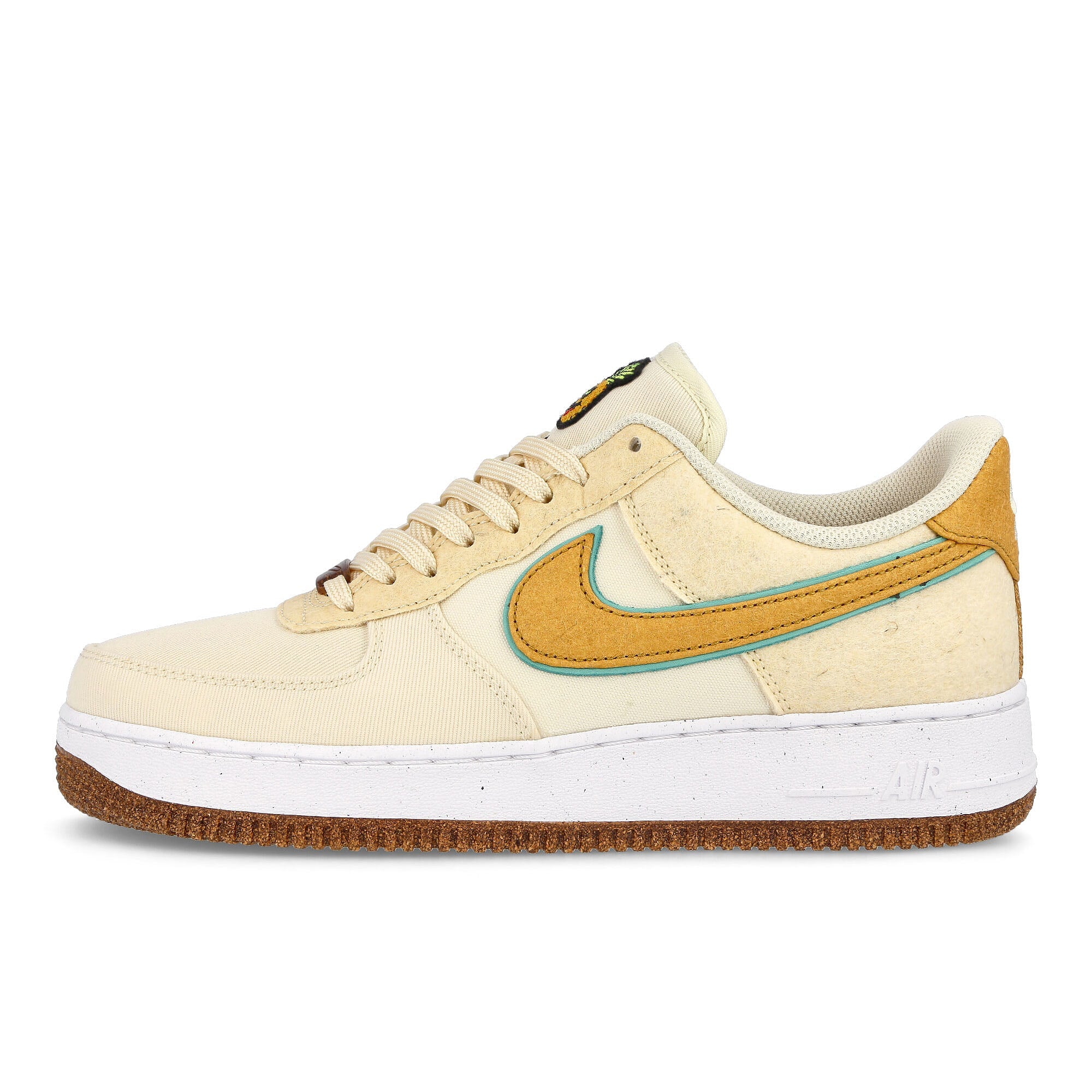 Nike air force 1 07 premium Coconut Milk-Metallic Gold Low Top Sneakers CZ1631 100 | Overkill