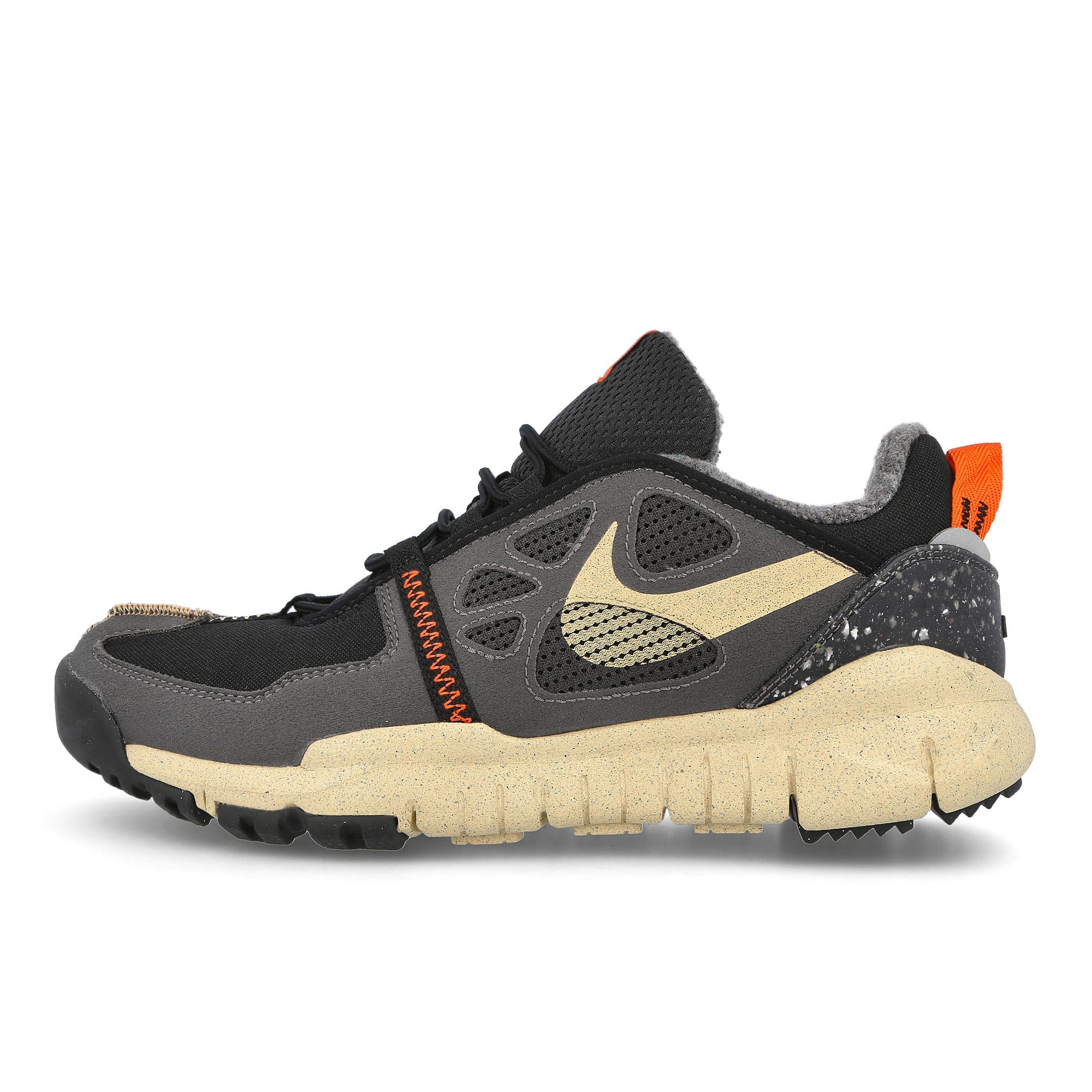 Nike nsw free remastered Black-Canvas - Anthracite - Orange Sneakers CZ1757 001 | Overkill