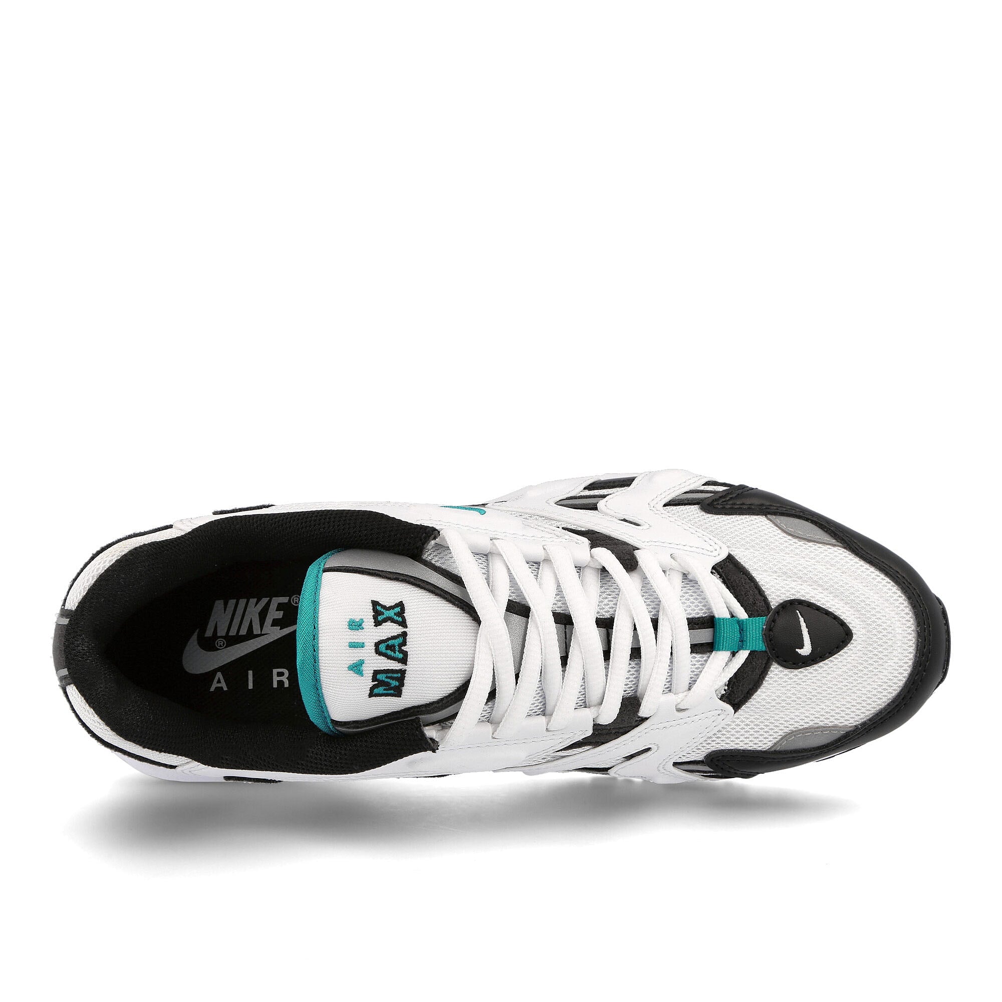 Nike air max 96 ii White-Mystic Teal - Black - Reflect Silver Sneakers Detailfoto | Overkill