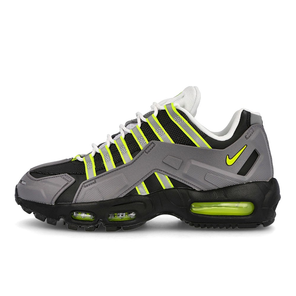 Nike air max 95 ndstrkt Black-Neon Yellow - Medium Grey Low Top Sneakers CZ3591 002 | Overkill