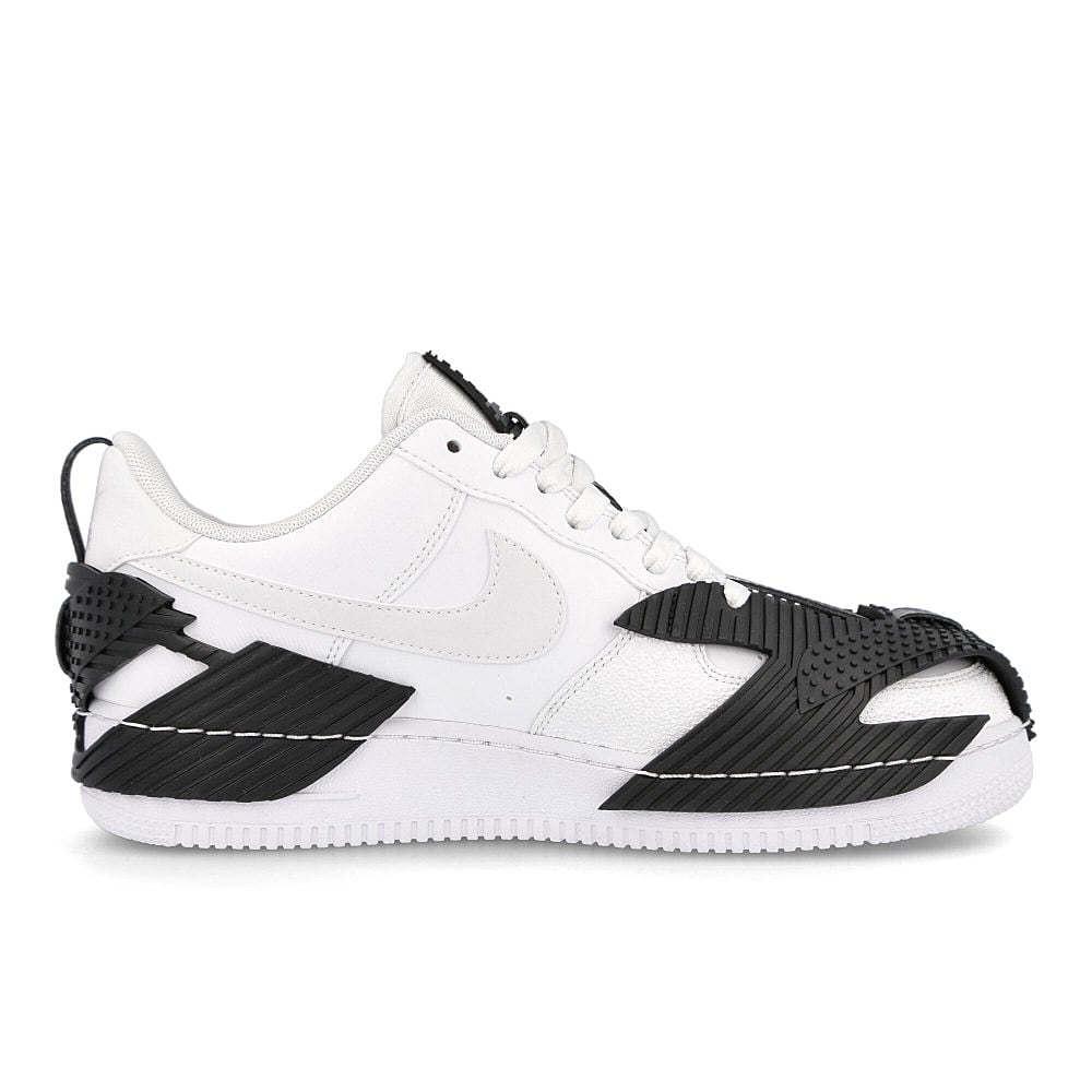 Nike air force 1 ndstrkt White-White - Black Low Top Sneakers Silhouette | Overkill