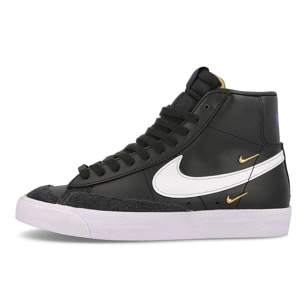 Nike wmns blazer mid 77 suede Black-White - Hyper Royal - White Sneakers CZ4627 001 | Overkill