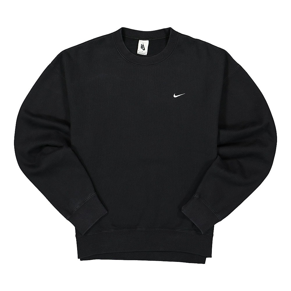 Nike NRG Crew Wash Black / White Sweatshirts CZ5353 010 | Overkill