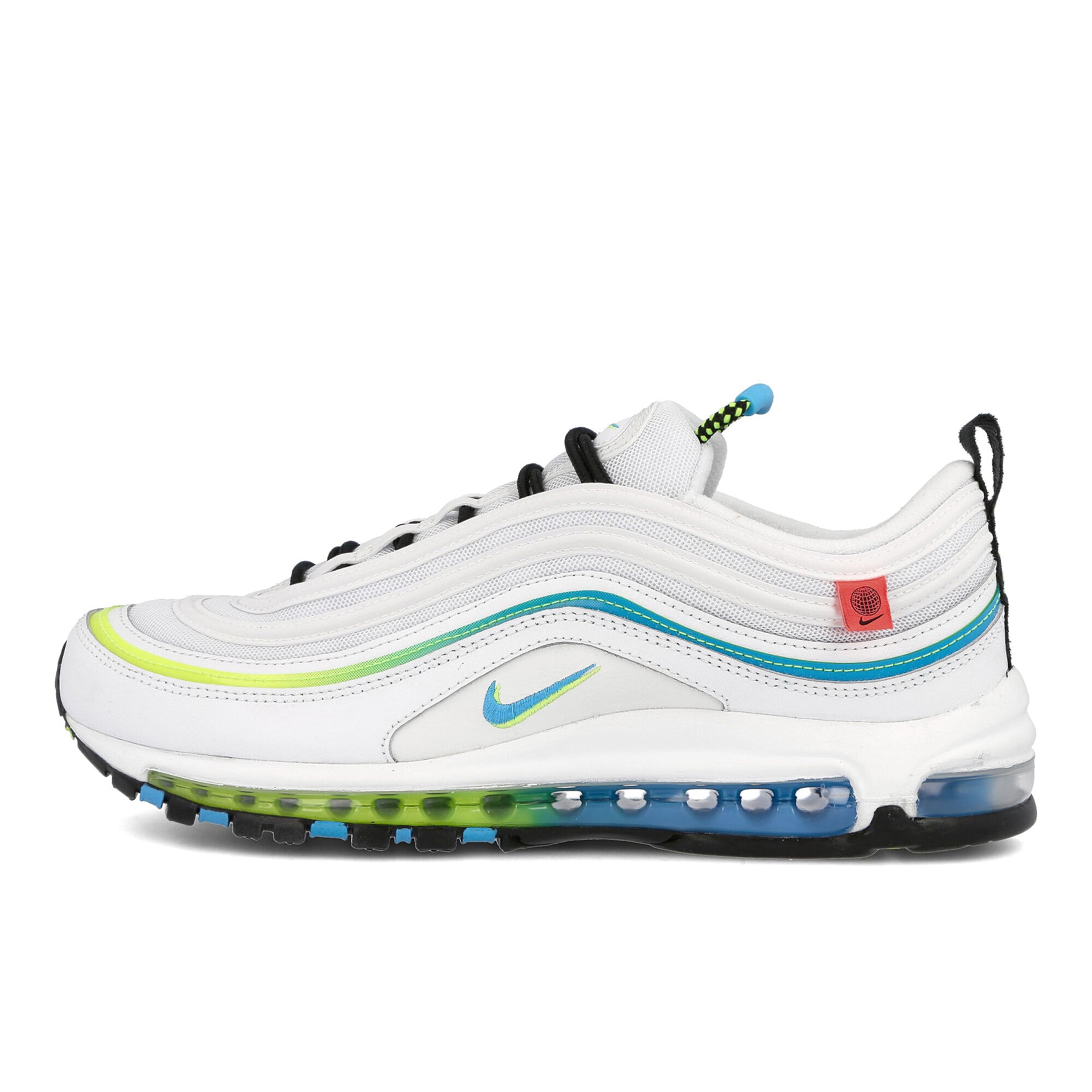 Nike air max 97 se White-Blue Fury - Voltolt - Black Sneakers CZ5607 100 | Overkill