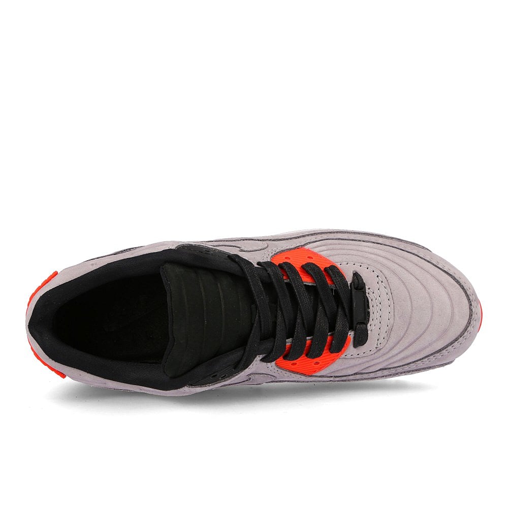 Nike air max 90 qs Night Silver-Night Silver - Bright Crimson Sneakers Detailfoto | Overkill