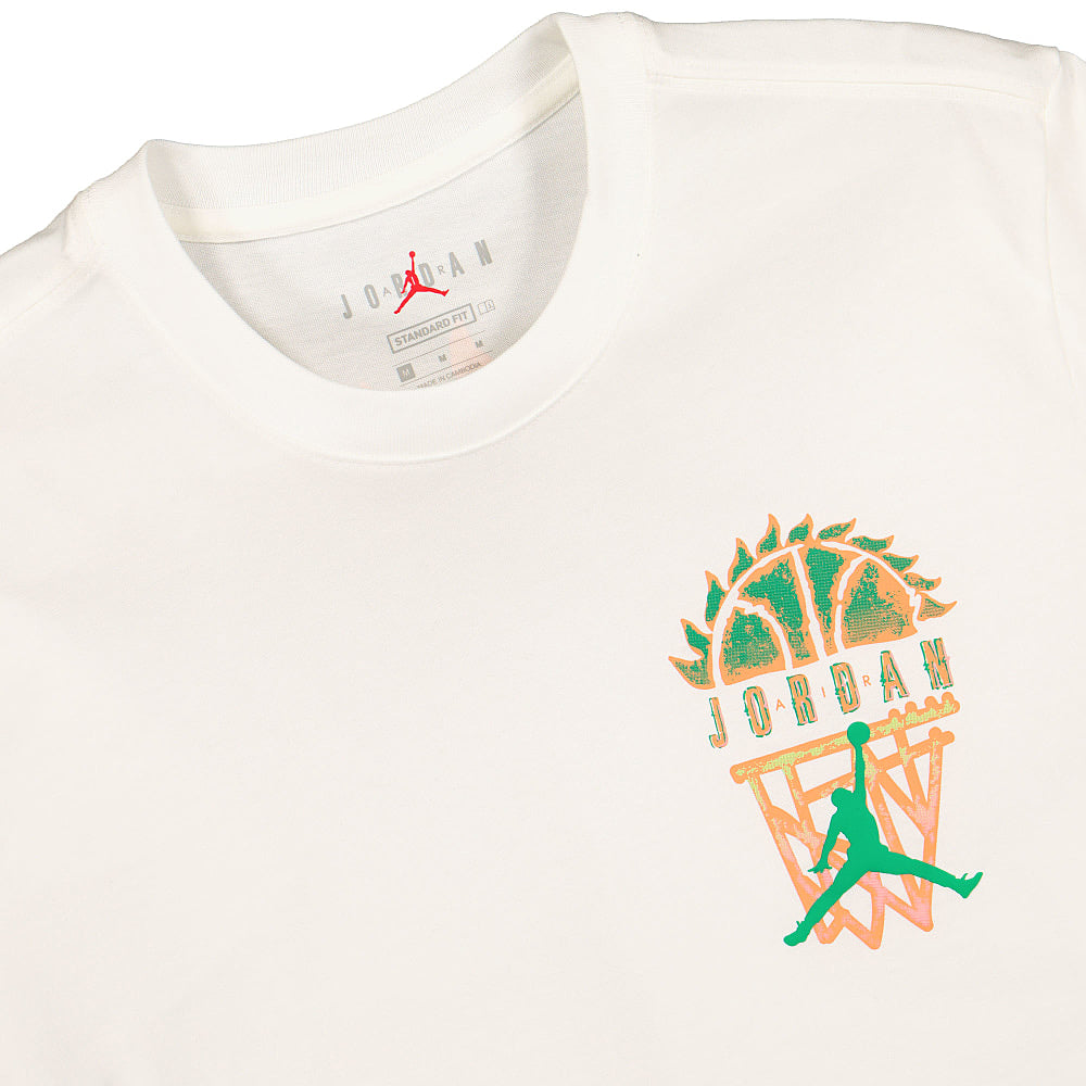 Jordan Air Jordan Sport DNA SS Crew White T-Shirts Material | Overkill