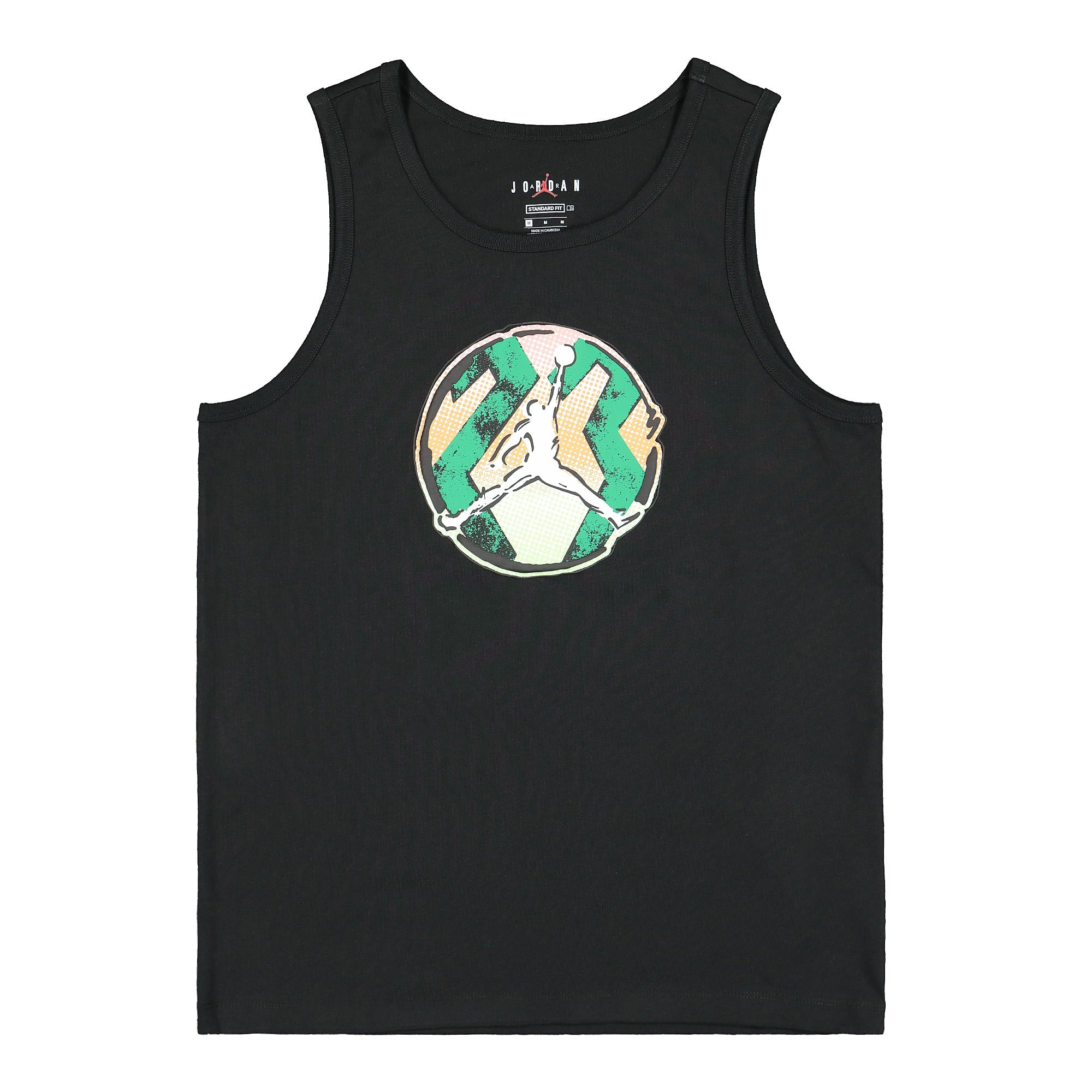 Jordan Air Jordan Sport DNA HBR Tank Black / Sunset Pulse Tops CZ8295 010 | Overkill