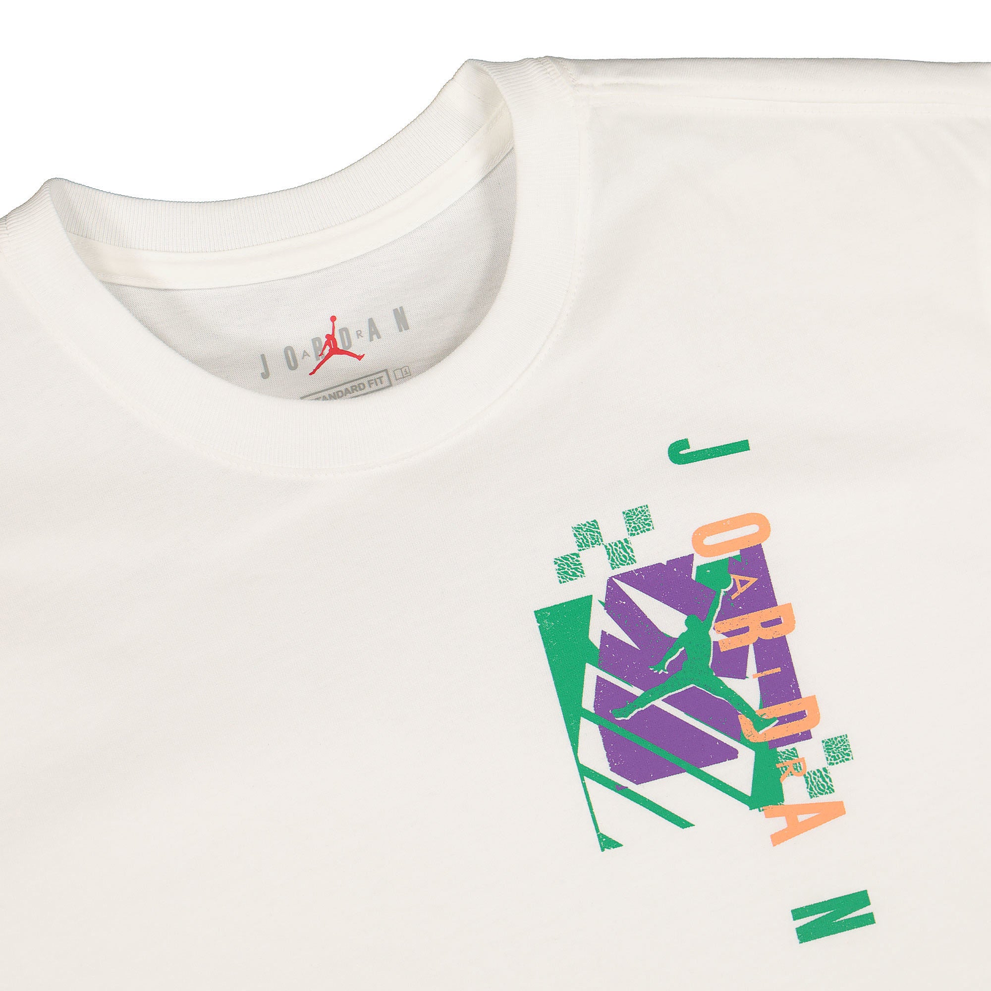 Jordan Air Jordan Futura SS Crew White T-Shirts Close-up | Overkill