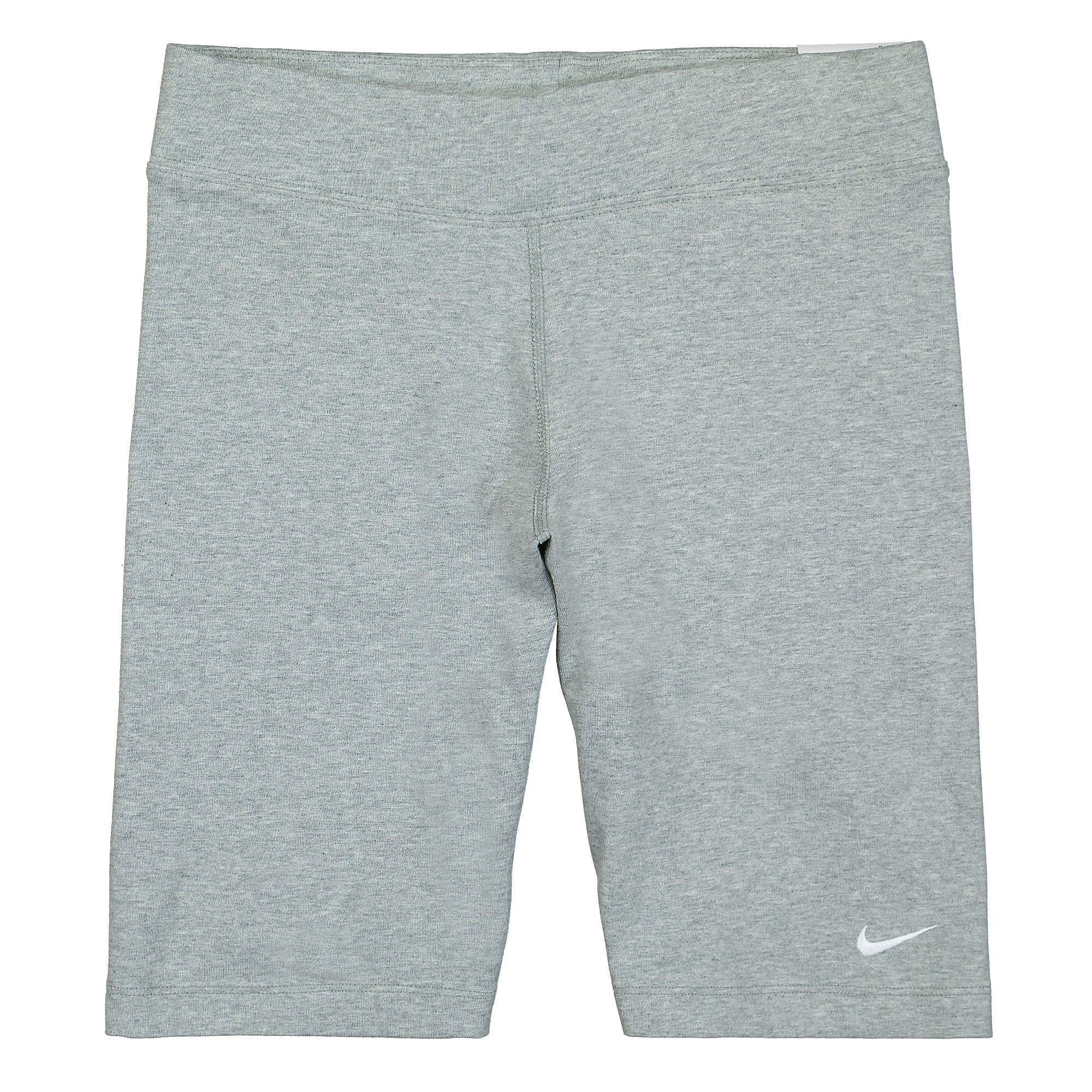 Nike Wmns NSW Essential Biker Short Dark Grey Heather / White Shorts CZ8526 063 | Overkill