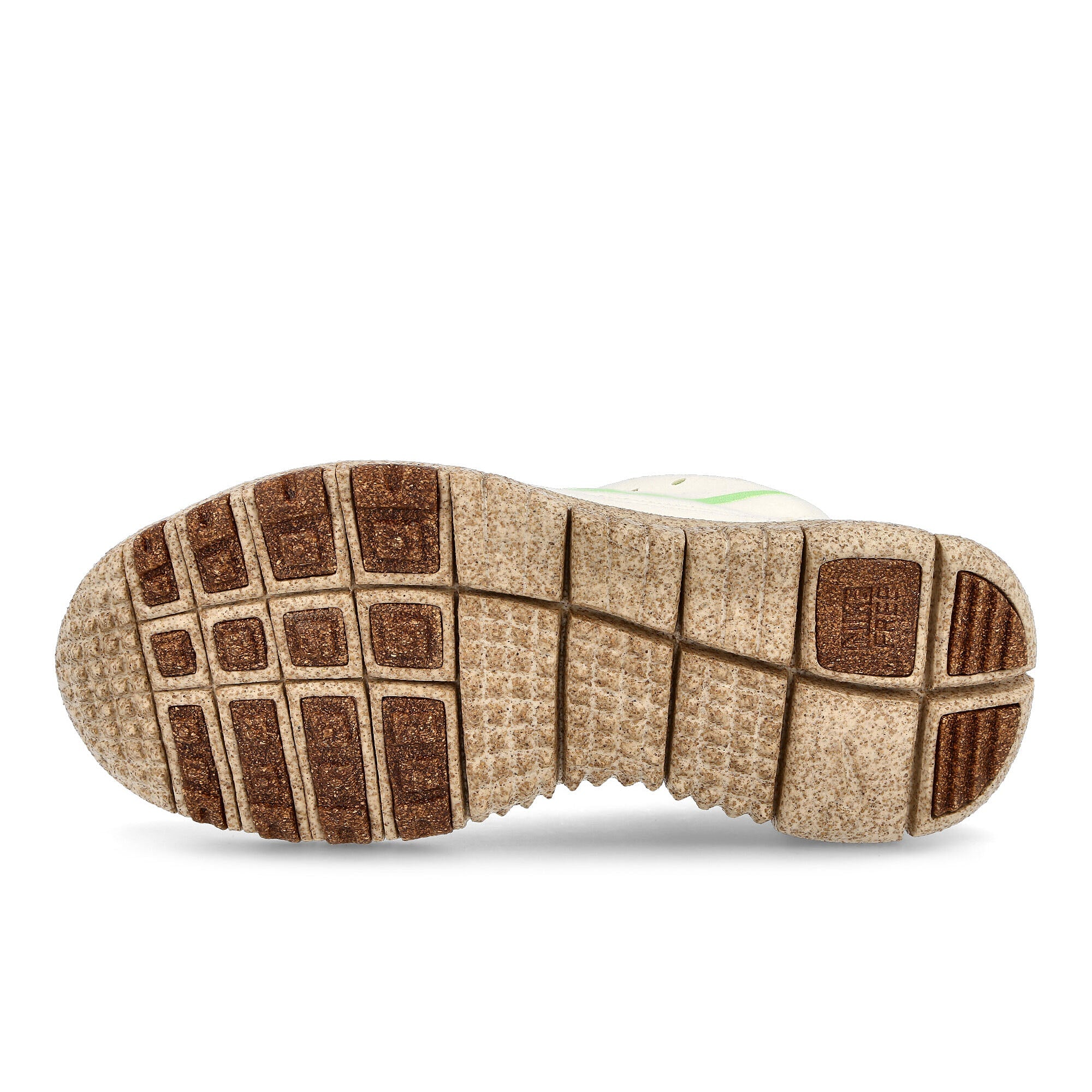 Nike free run trail premium Coconut Milk-Lime Glow - Metallic Gold Sneakers Detail View 1 | Overkill