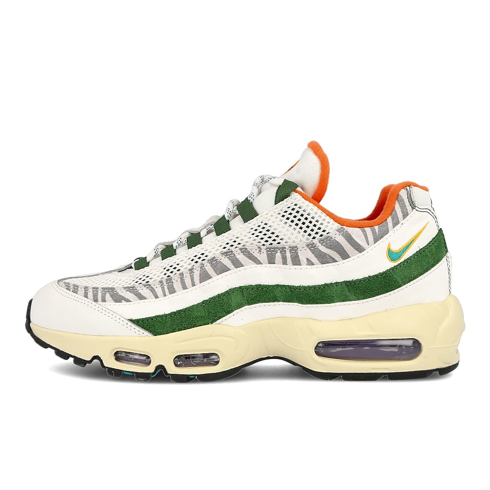 Nike air max 95 era Sail-New Green - Forest Green Low Top Sneakers CZ9723 100 | Overkill