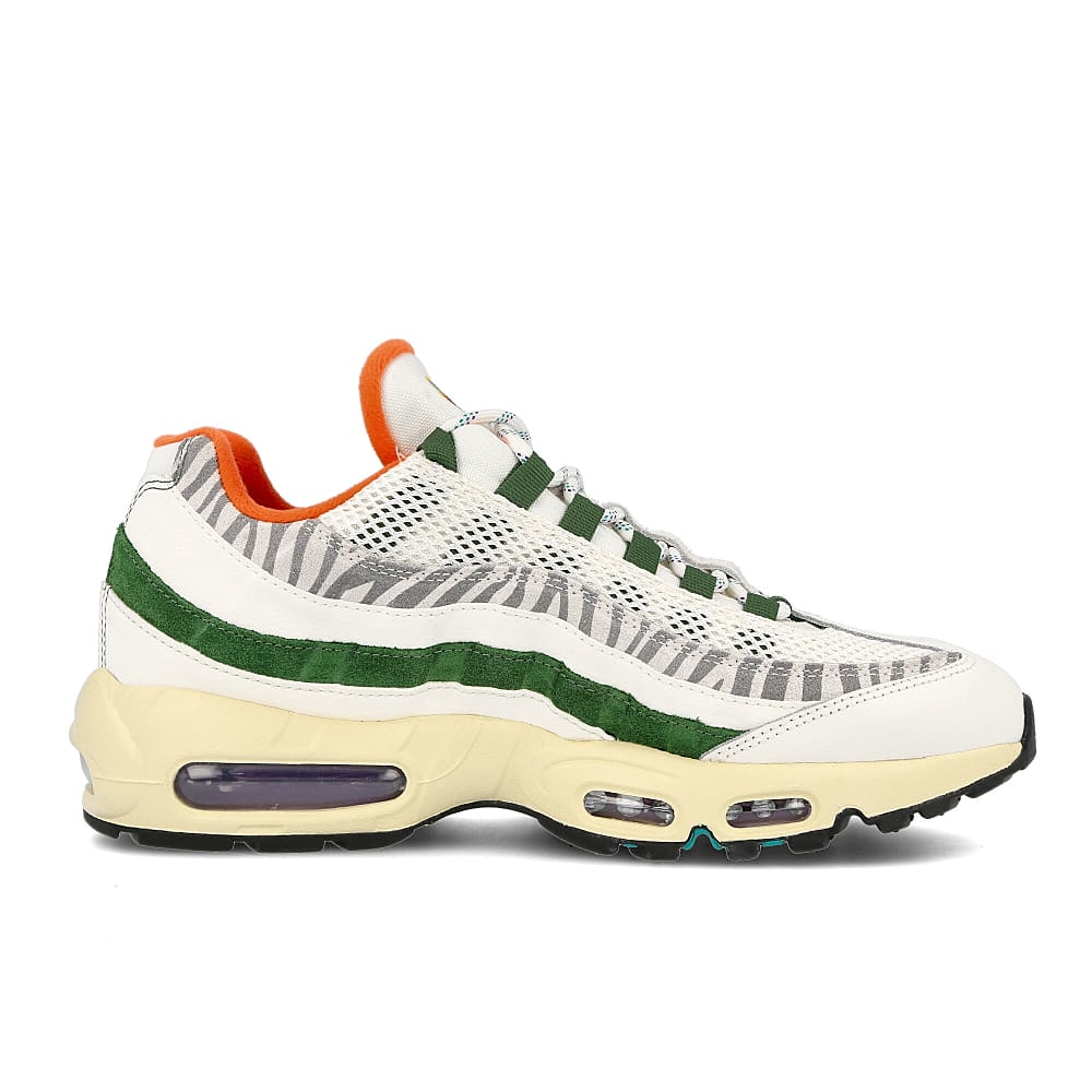 Nike air max 95 era Sail-New Green - Forest Green Low Top Sneakers Silhouette | Overkill