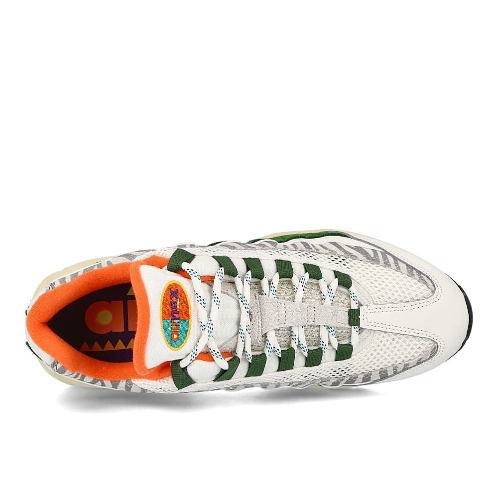 Nike air max 95 era Sail-New Green - Forest Green Low Top Sneakers Detailfoto | Overkill