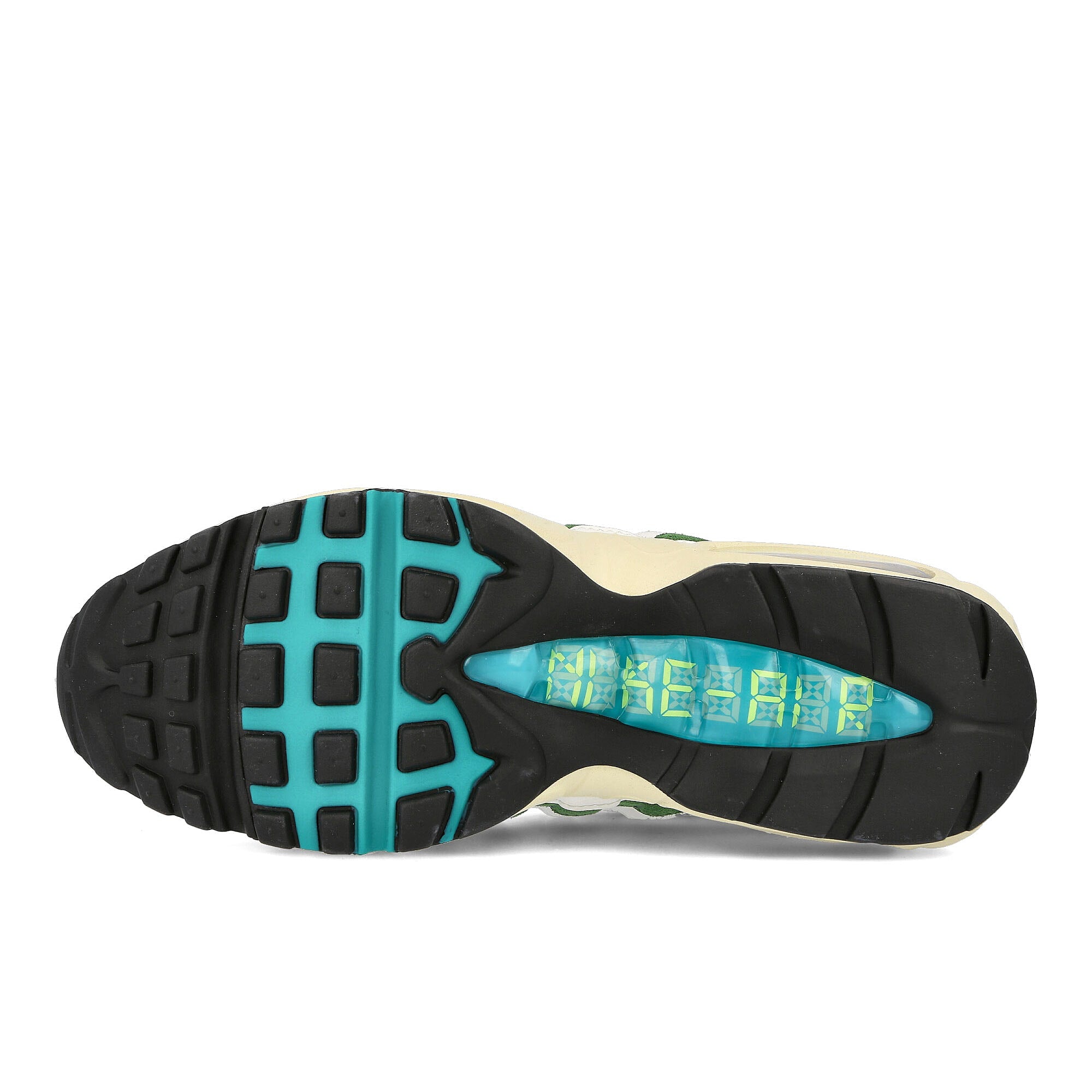 Nike air max 95 era Sail-New Green - Forest Green Low Top Sneakers Detail View 1 | Overkill