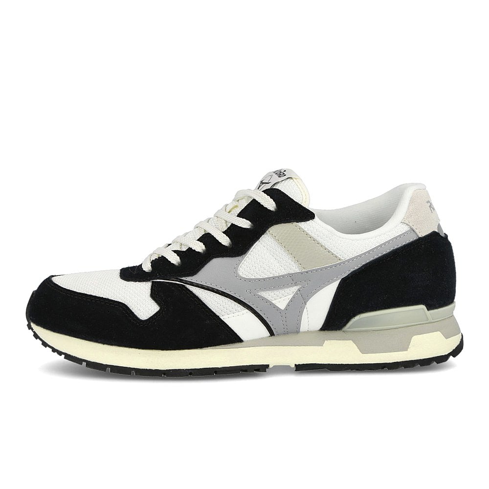 Mizuno gv 87 Snow White-High Rise-Black Sneakers D1GA190910 | Overkill