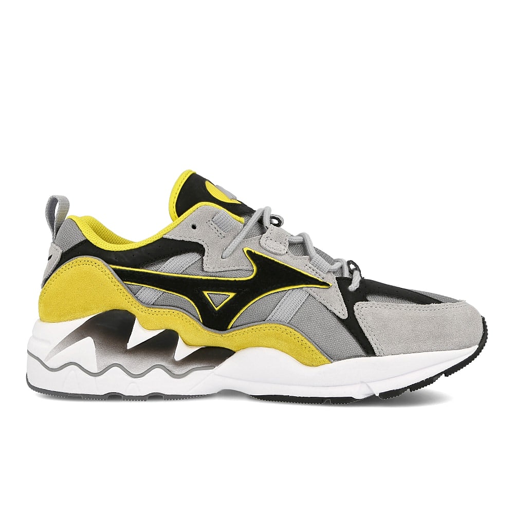 Mizuno wave rider 1 s Steel Grey-Black-Buttercup Sneakers Silhouette | Overkill