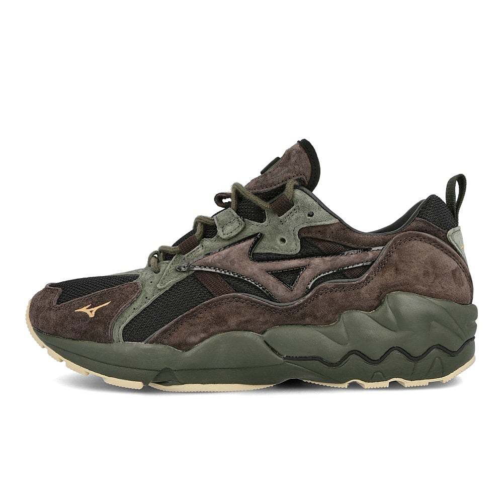 Mizuno wave rider 1 Black-After Dark-Forest Night Sneakers D1GA193455 | Overkill
