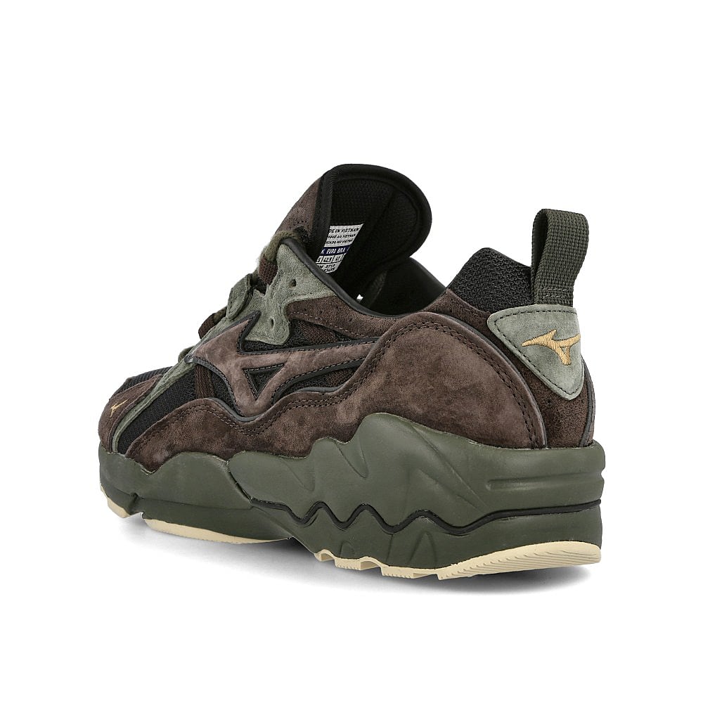 Mizuno wave rider 1 Black-After Dark-Forest Night Sneakers Material | Overkill