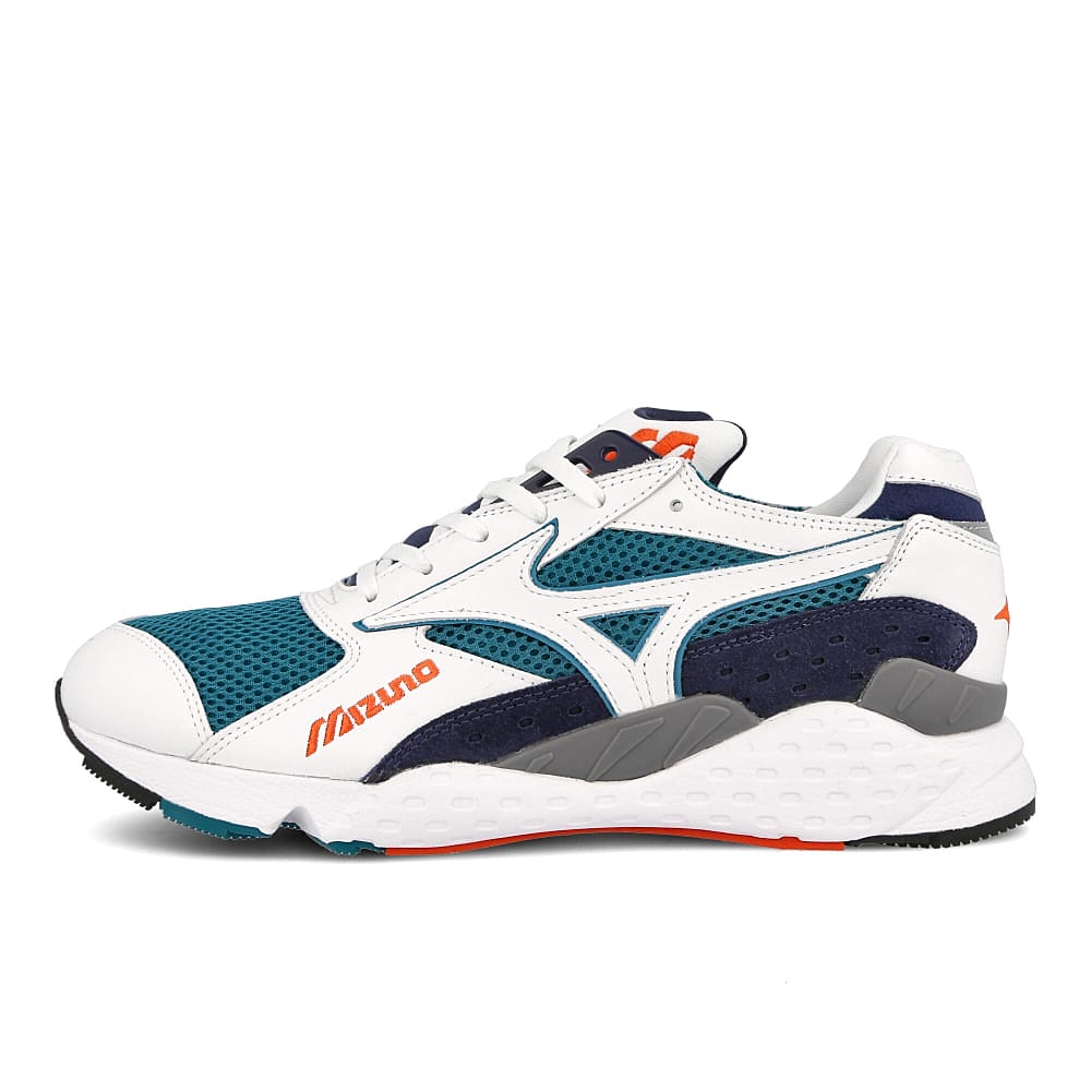 Mizuno mondo control og White-Fanfare-Dress Blue Low Top Sneakers D1GA193535 | Overkill