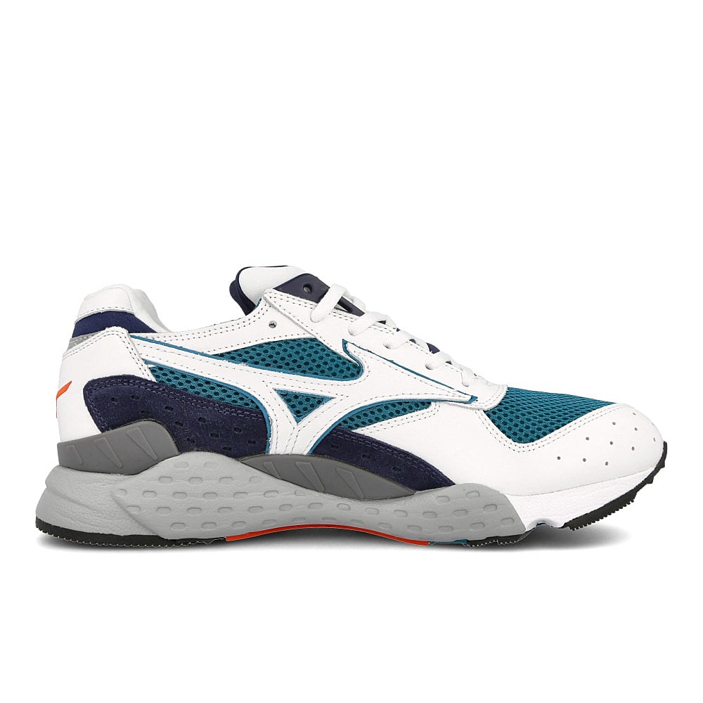 Mizuno mondo control og White-Fanfare-Dress Blue Low Top Sneakers Silhouette | Overkill