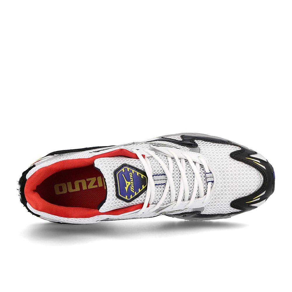 Mizuno wave rider 10 White-Black-Racing Red Sneakers Detailfoto | Overkill