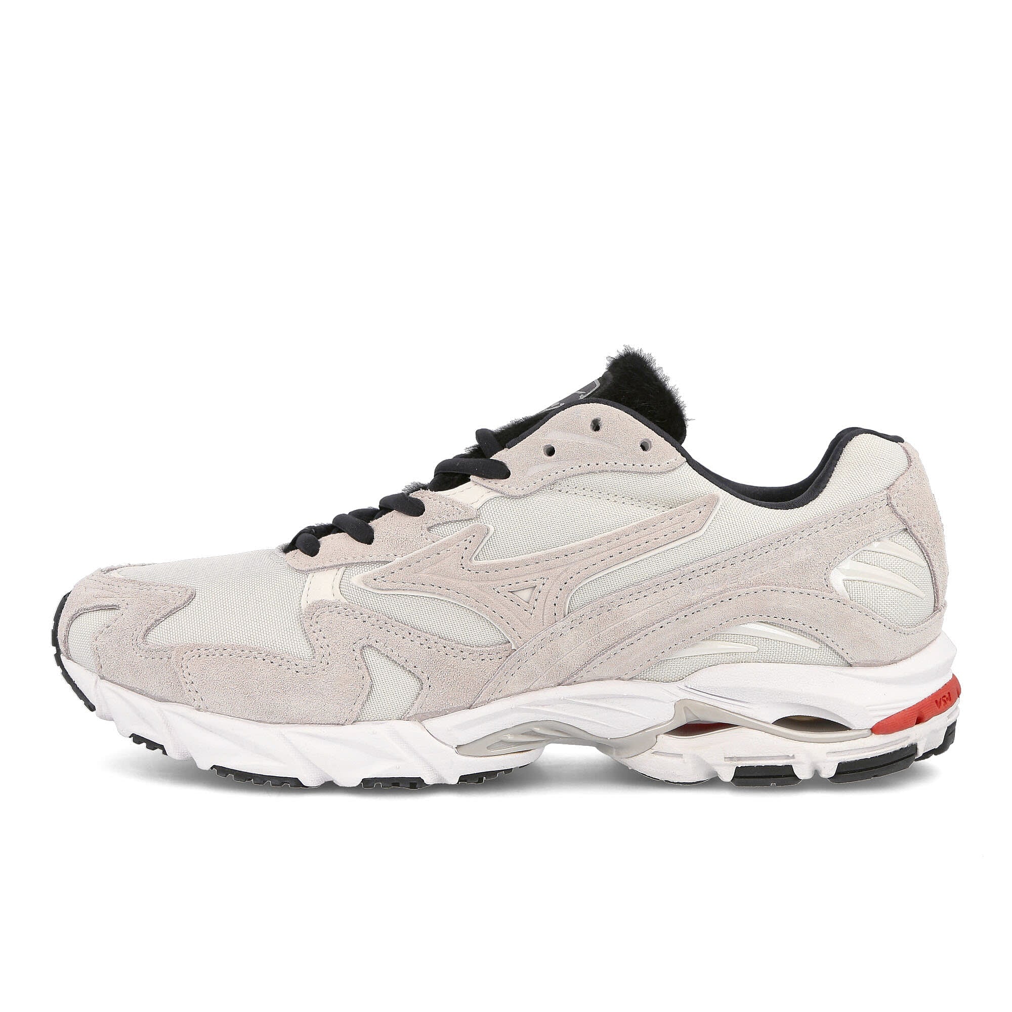 Mizuno wave rider 10 White / White / Haute Red Sneakers D1GA219001 | Overkill