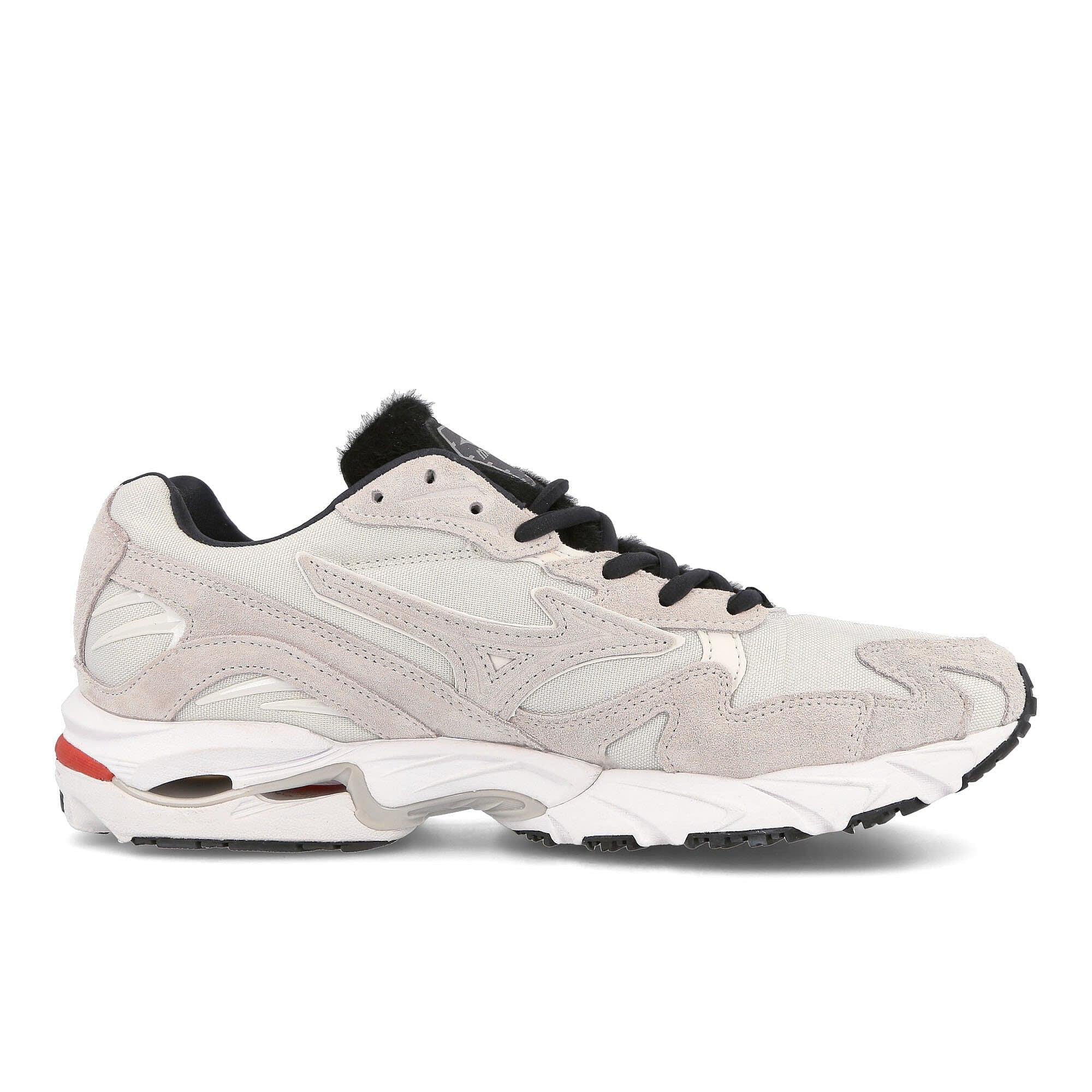 Mizuno wave rider 10 White / White / Haute Red Sneakers Silhouette | Overkill