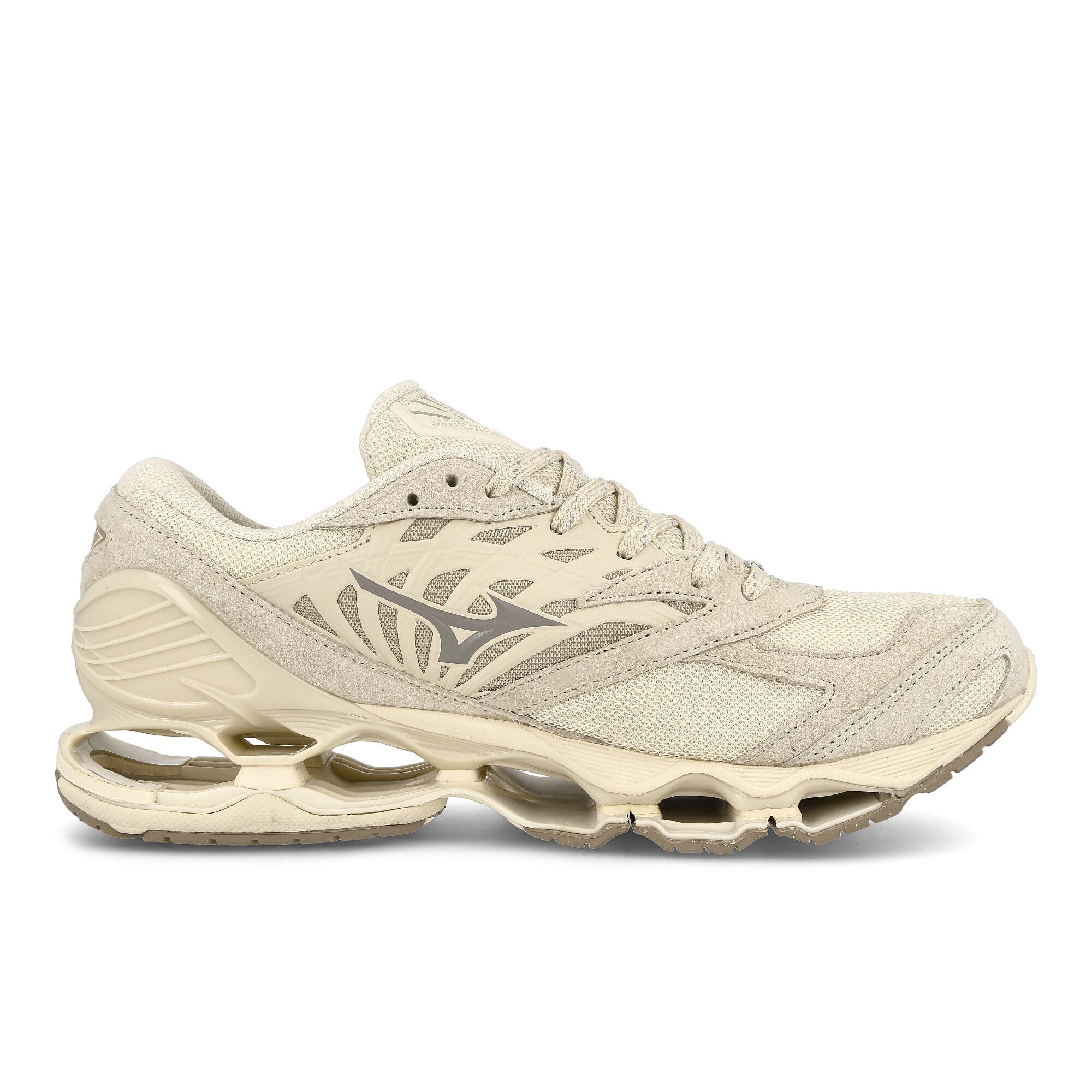 Mizuno wave prophecy ls Beige-Grey Sneakers Silhouette | Overkill