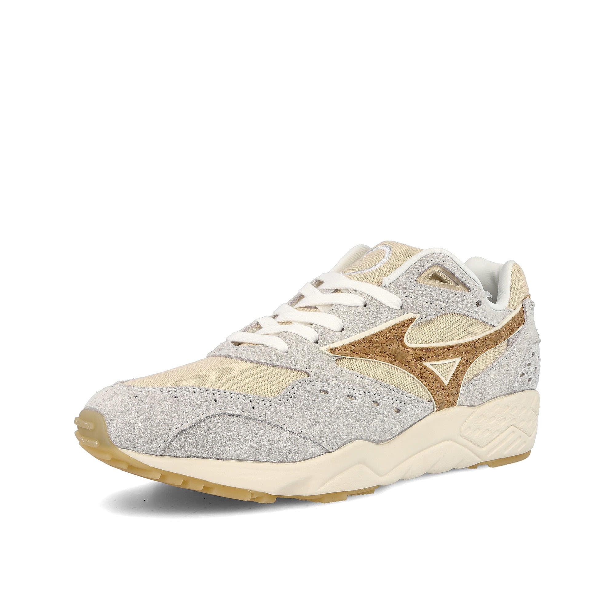 Mizuno contender Undyed White-Ginger Root-Undyed Root Sneakers Close Up | Overkill
