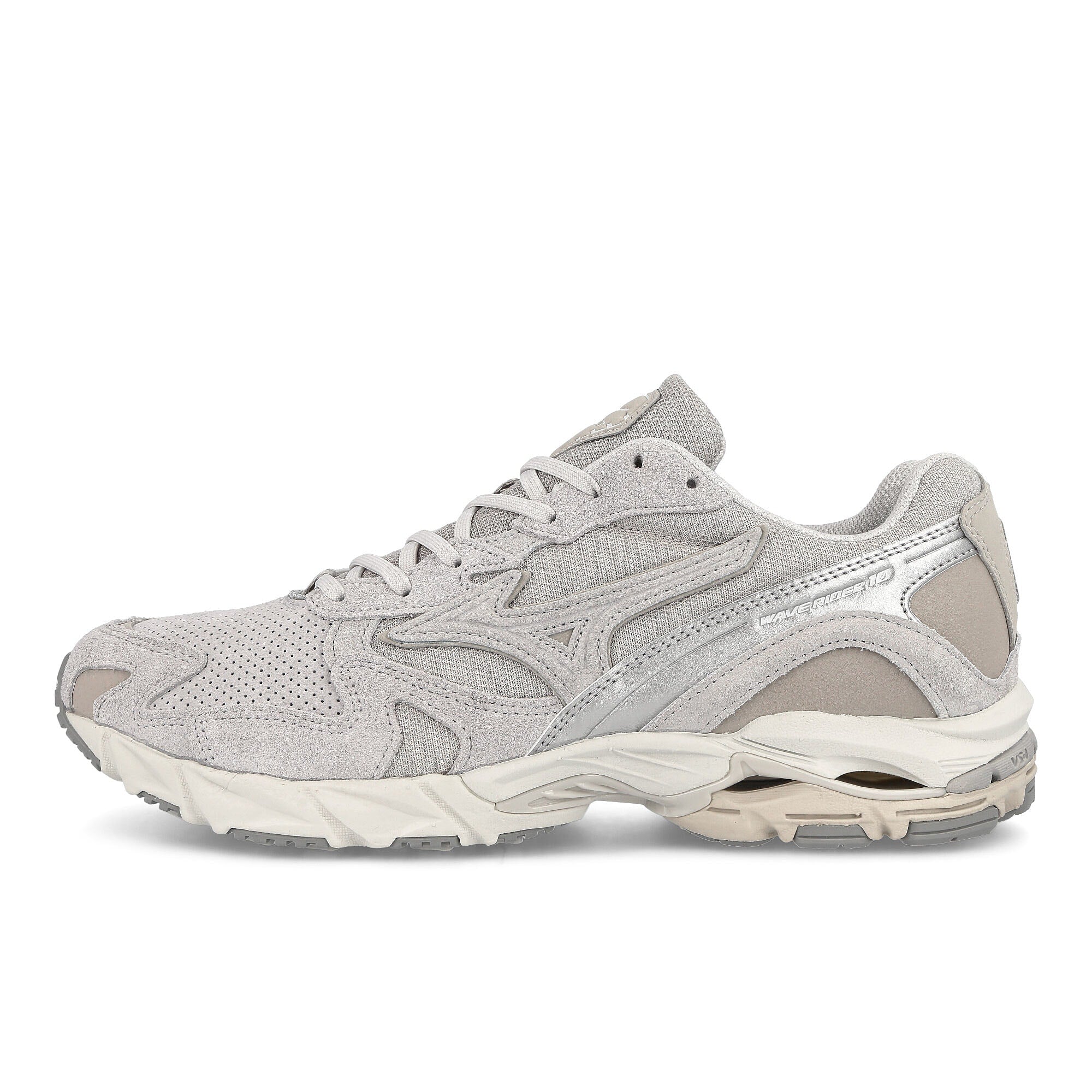 Mizuno Wave Rider 10 Lunar Rock-Harbor Mist-Ultimate Gray Sneakers D1GA227701 | Overkill