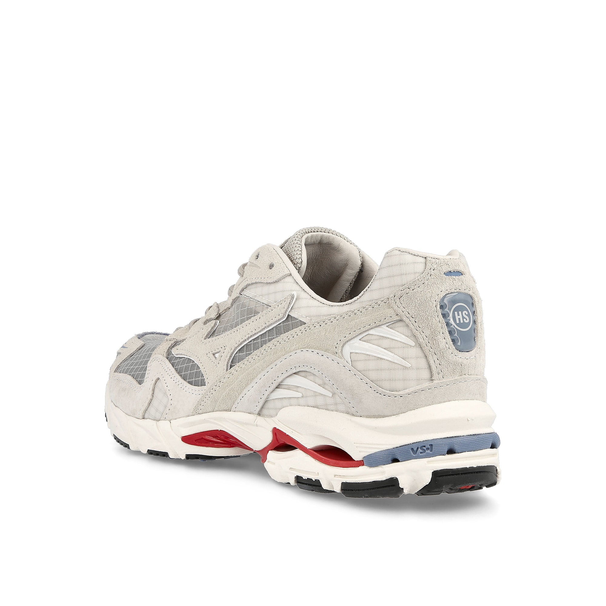 Mizuno Highsnobiety x Mizuno Wave Rider 10 White / White / Nimbus Cloud Sneakers Material | Overkill