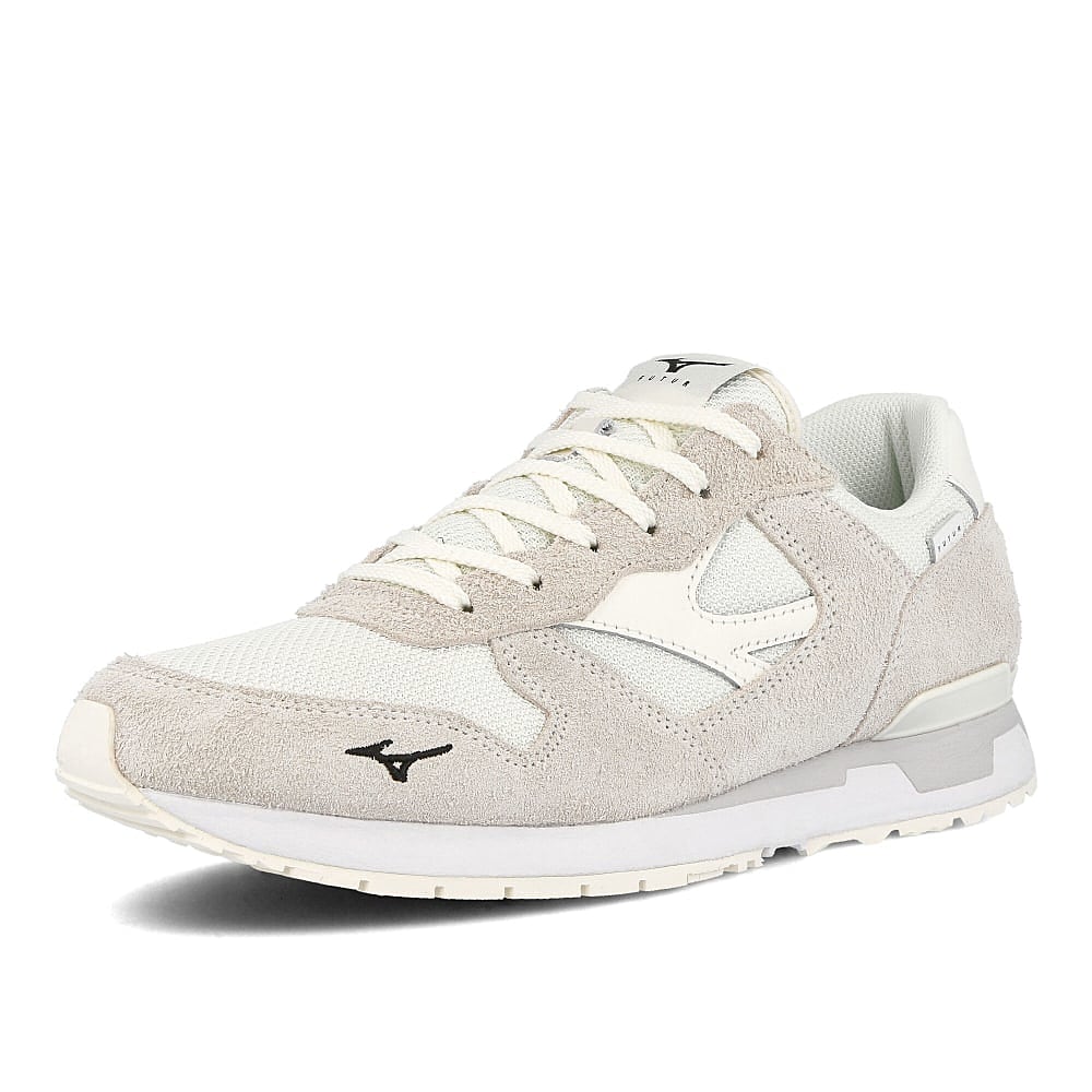 Mizuno Futur x Mizuno Genova 87 White Sneakers Close Up | Overkill