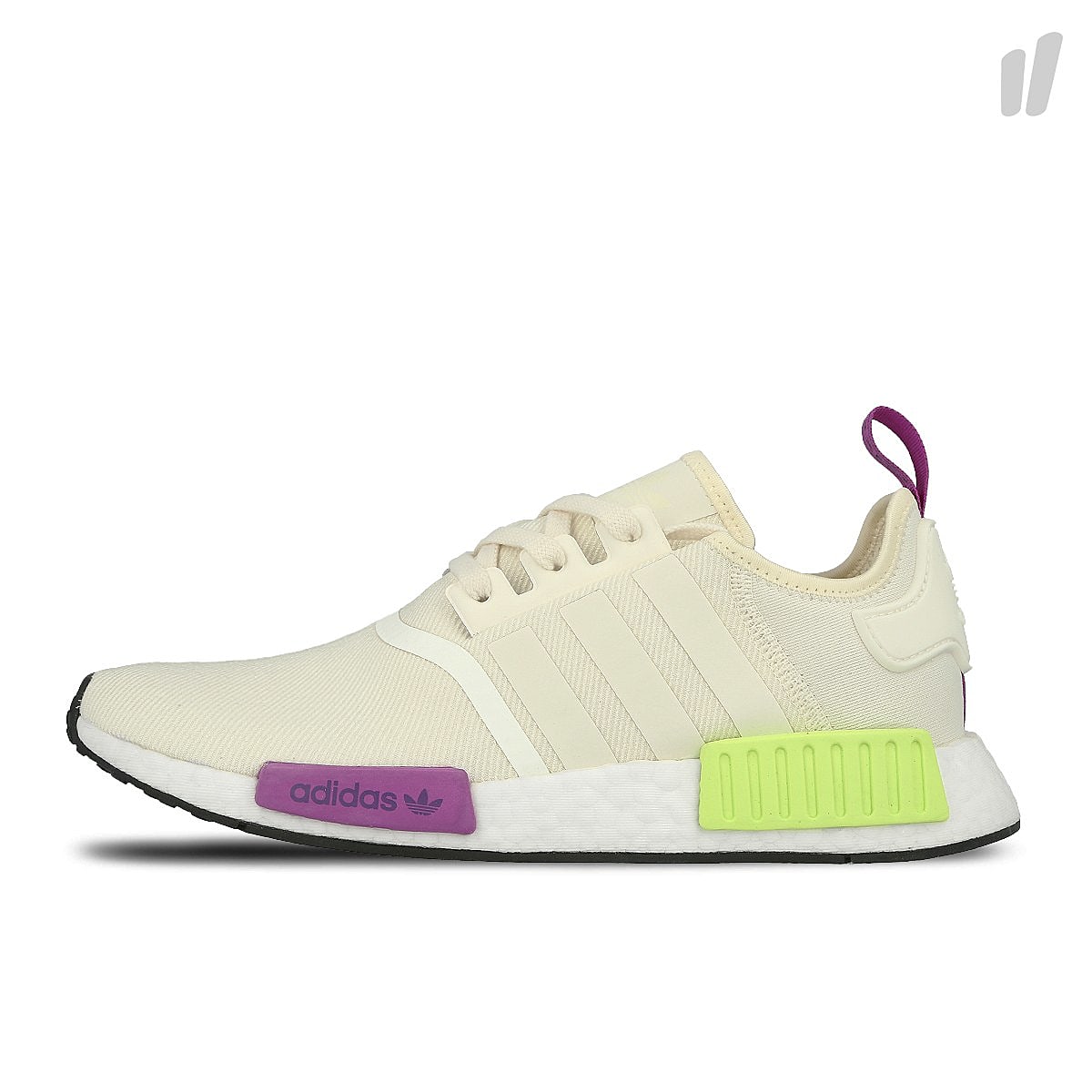 adidas nmd r1 Chalk White / Chalk White / Semi Solar Yellow Sneakers D96626 | Overkill