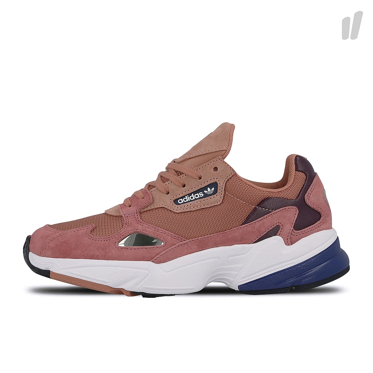 adidas wmns falcon Raw Pink-Raw Pink-Dark Blue Sneakers D96700 | Overkill