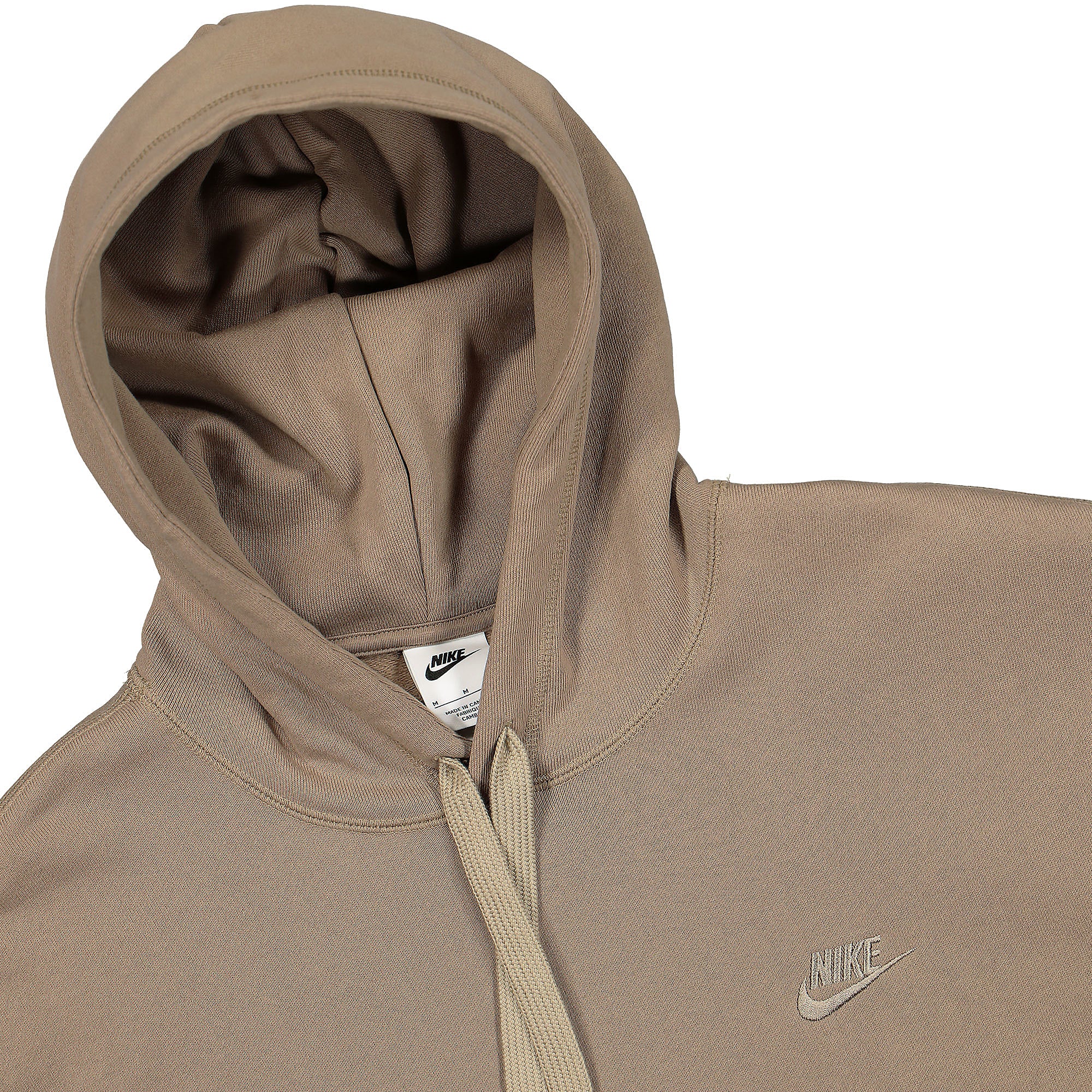 Nike NSW Classic Hoodie Sandalwood / Khaki Hoodies Close-up | Overkill