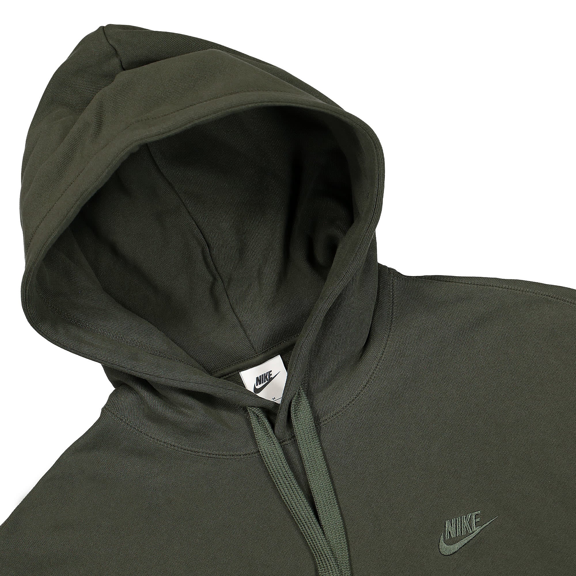 Nike NSW Classic Hoodie Sequoia / Carbon Green Hoodies Close-up | Overkill