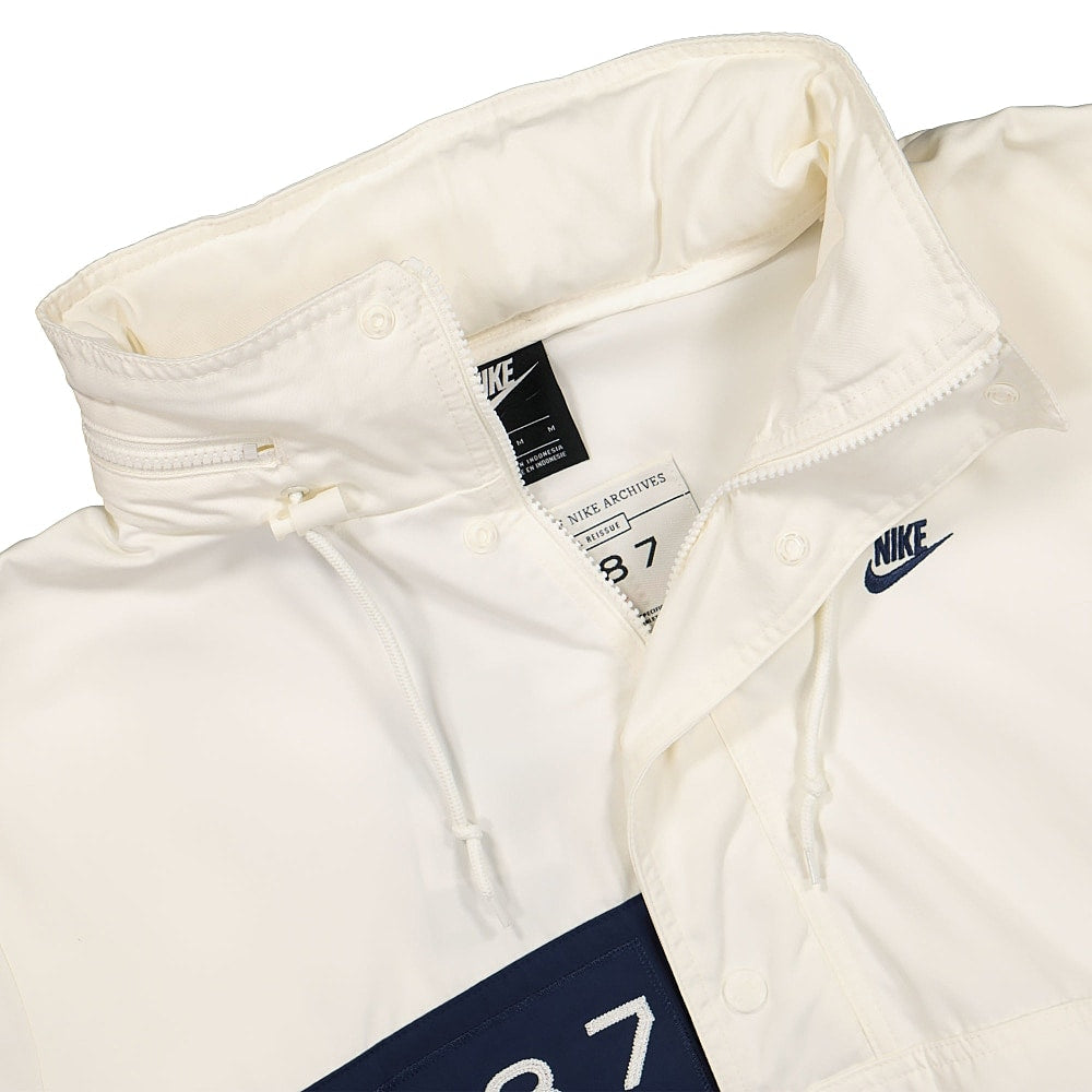 Nike NSW Reissue Walliway Woven Jacket Sail / Midnight Navy - Midnight Navy Jackets Close-up | Overkill