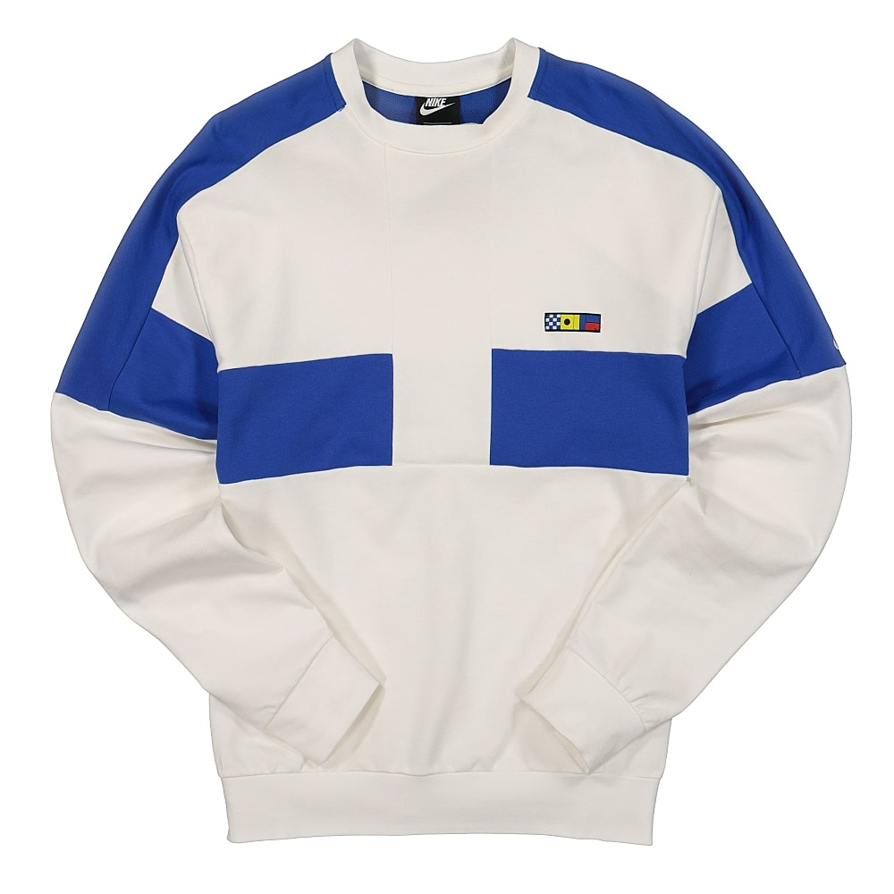 Nike NSW Reissue Fairlead FT Crew Sail / Game Royal - Sail Sweatshirts DA0372 133 | Overkill