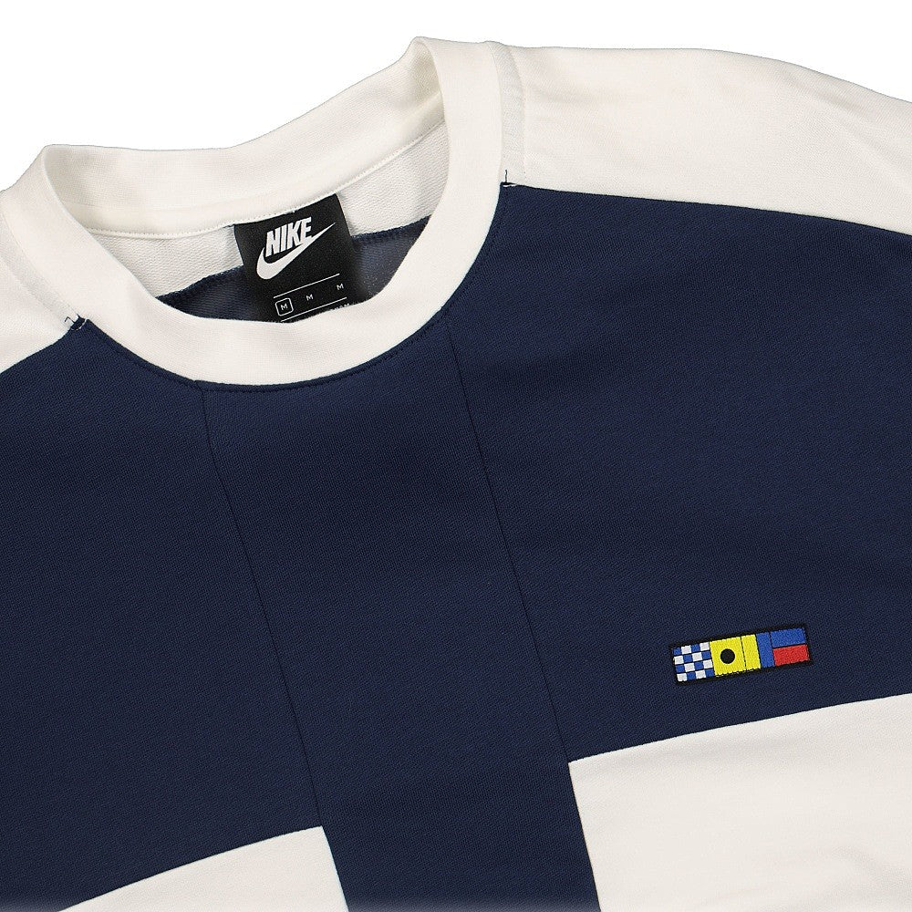 Nike NSW Reissue Fairlead FT Crew Midnight Navy / Sail - Midnight Avy Sweatshirts Close-up | Overkill