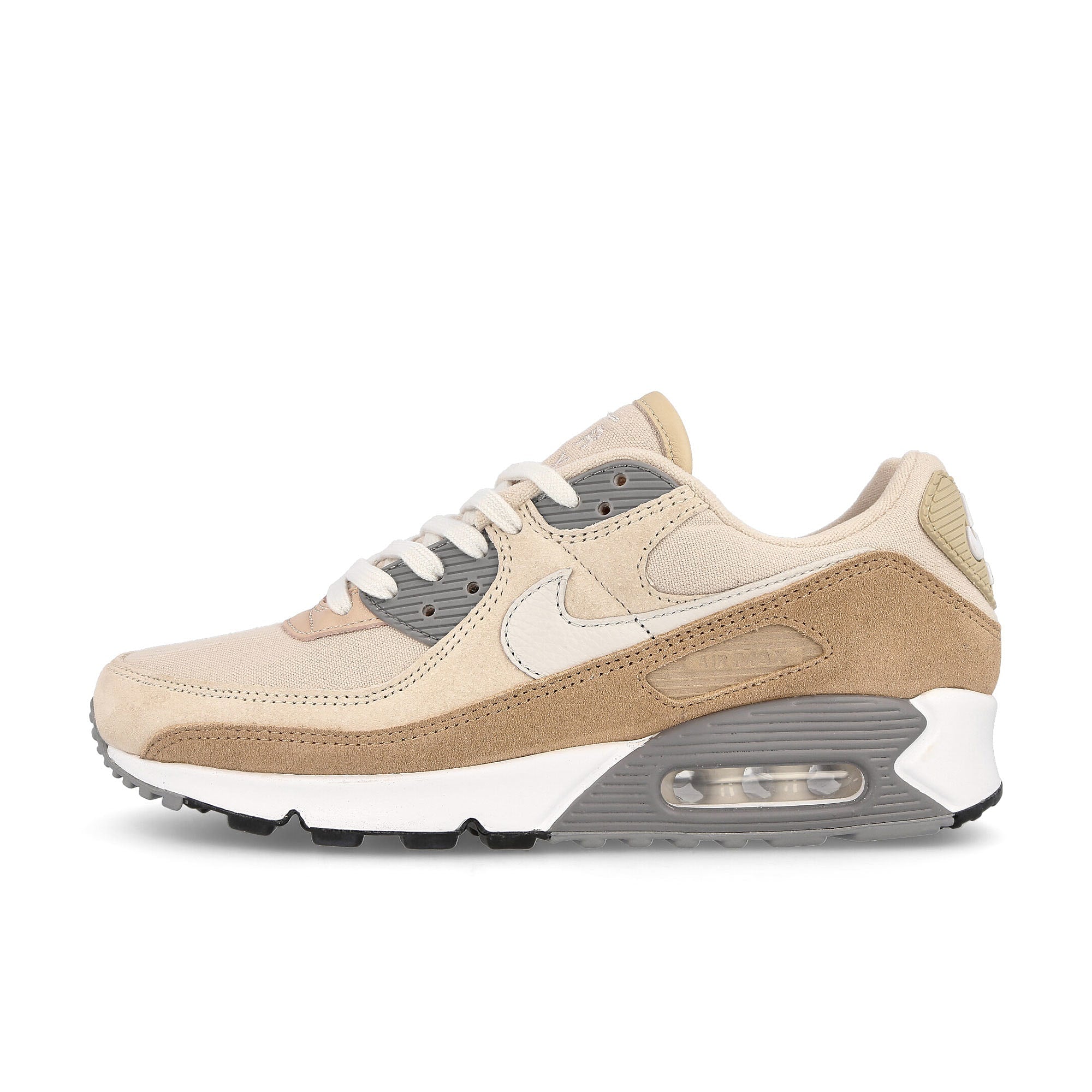 Nike air max 90 premium Hemp-Summit White - Sanddrift Low Top Sneakers DA1641 201 | Overkill