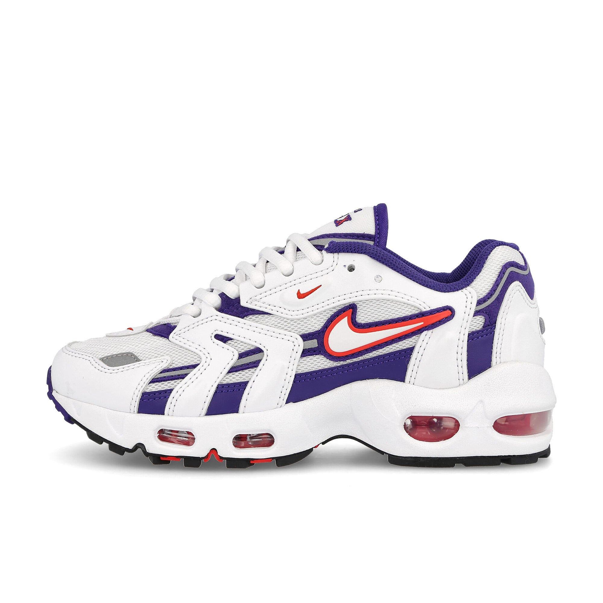 Nike wmns air max 96 ii White-Comet Red - Grape Ice Sneakers DA2230 100 | Overkill