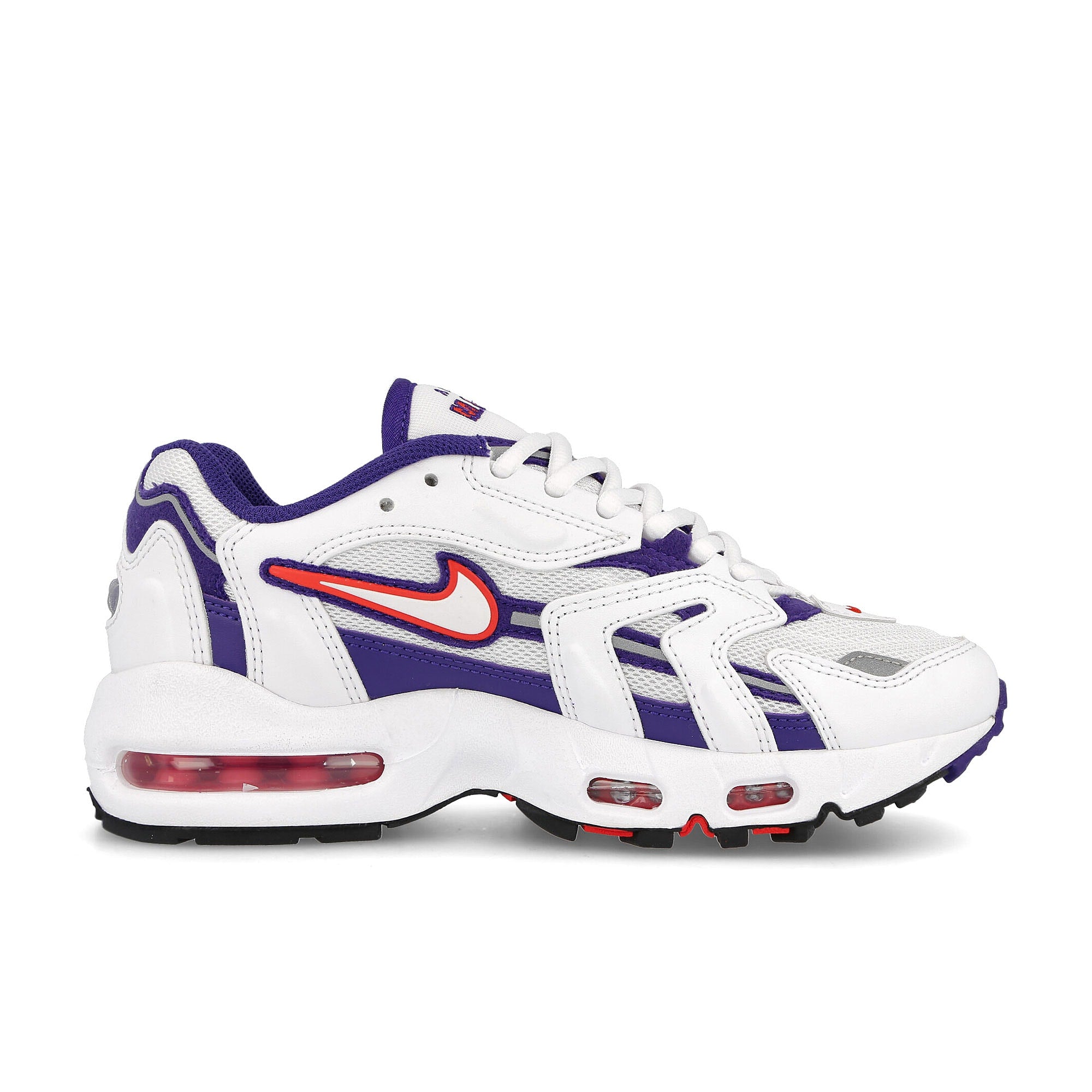 Nike wmns air max 96 ii White-Comet Red - Grape Ice Sneakers Silhouette | Overkill