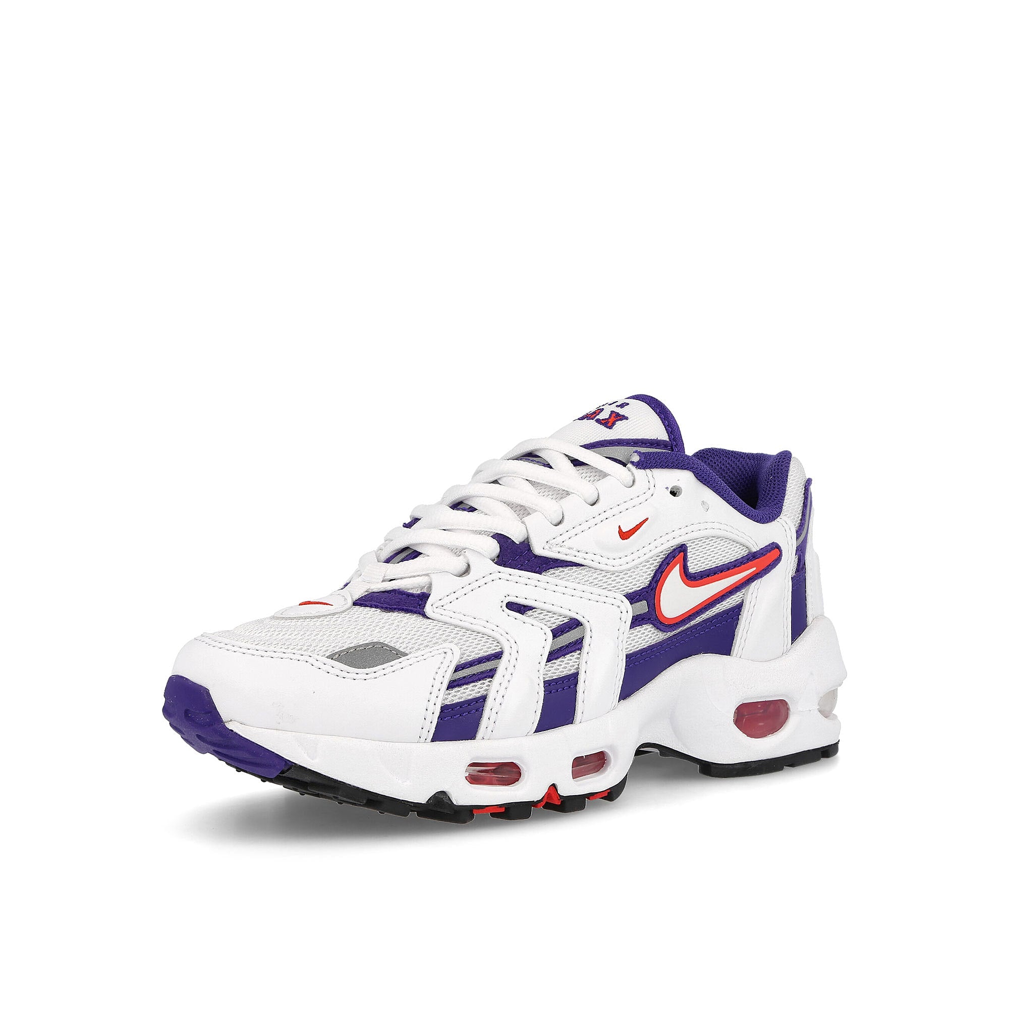 Nike wmns air max 96 ii White-Comet Red - Grape Ice Sneakers Close Up | Overkill
