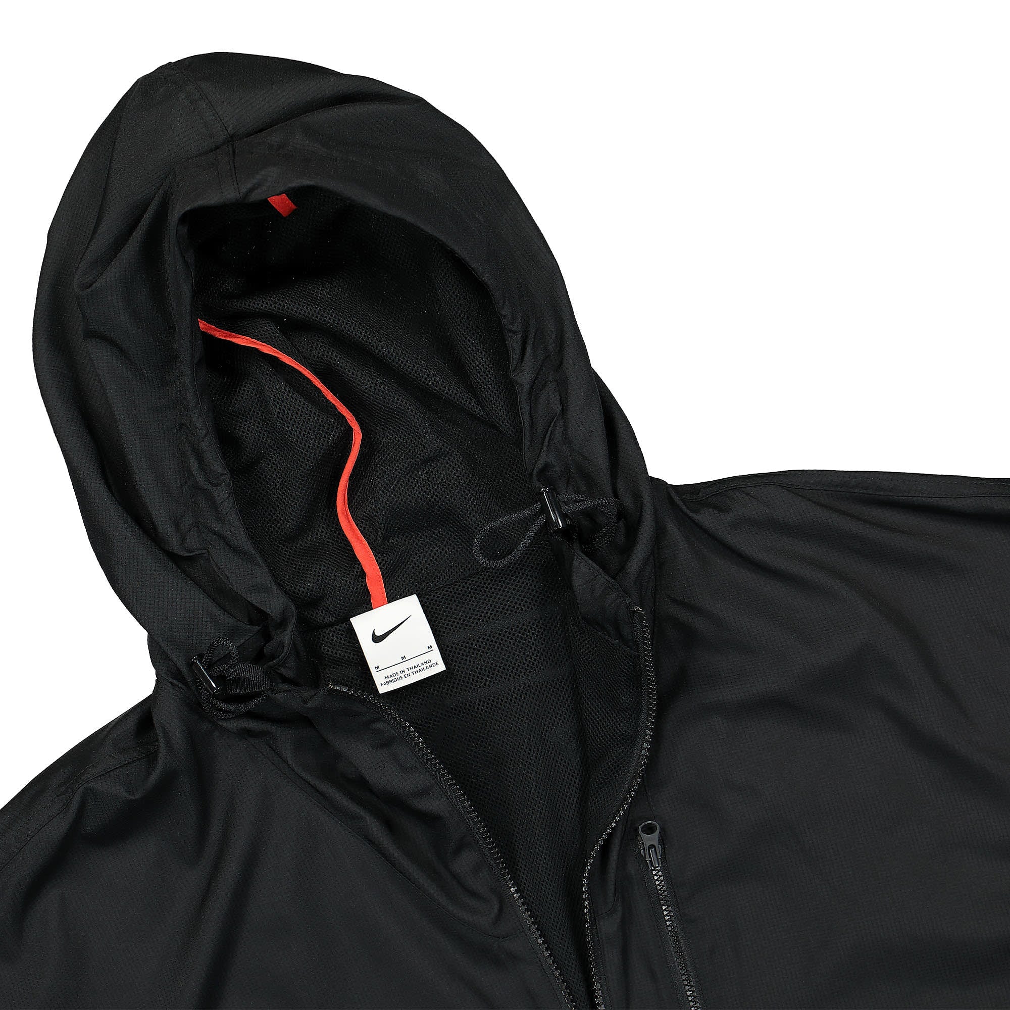 Nike Kyrie Lightweight Jacket Black / Black / Black Chile Red Jackets Close-up | Overkill